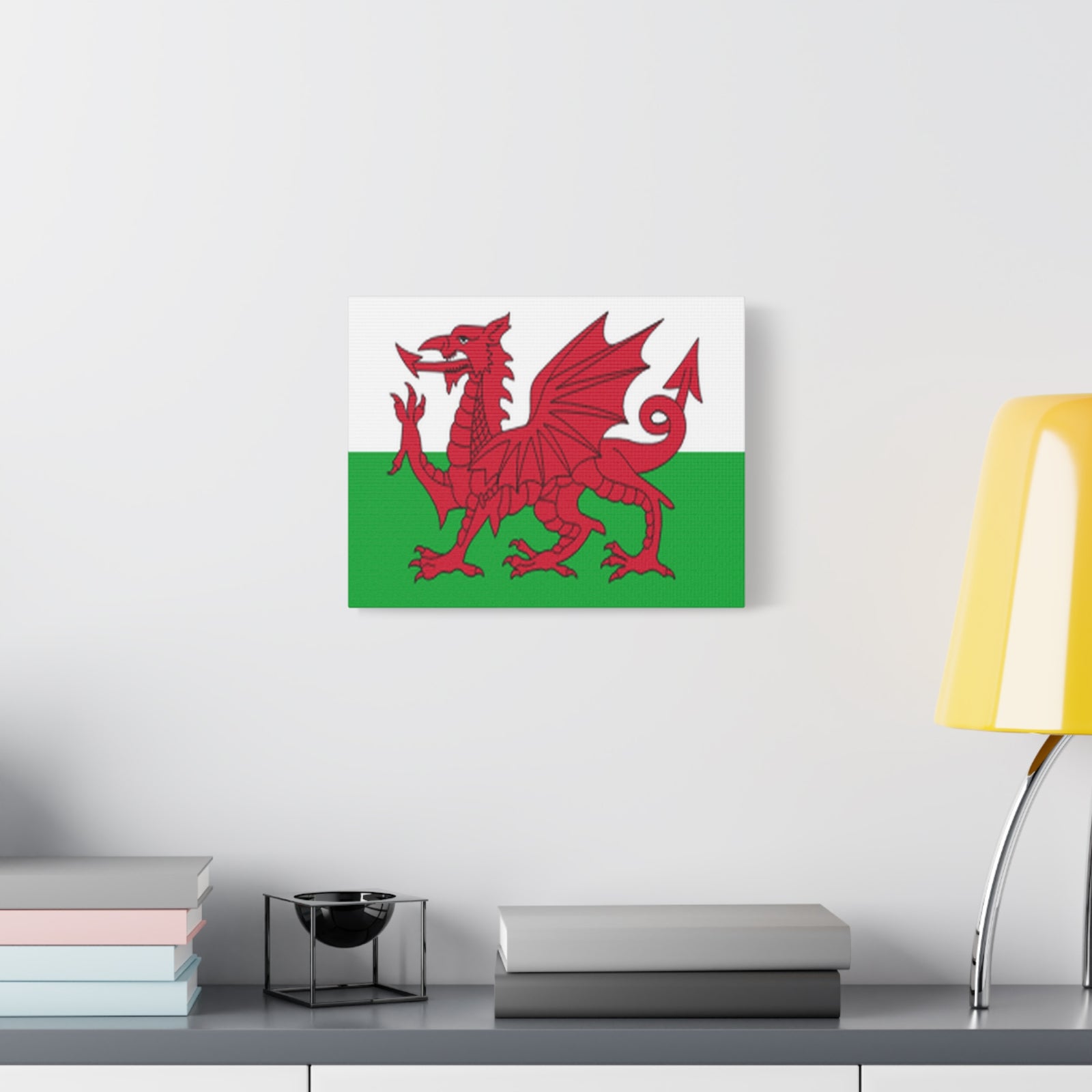 Wales Country Flag Canvas Vibrant Wall Art Unframed Home Decor-Express Your Love Gifts