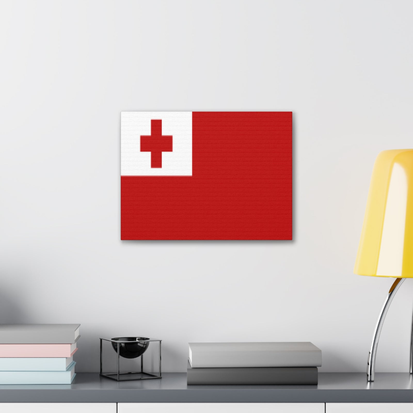 Tonga Country Flag Canvas Vibrant Wall Art Unframed Home Decor-Express Your Love Gifts