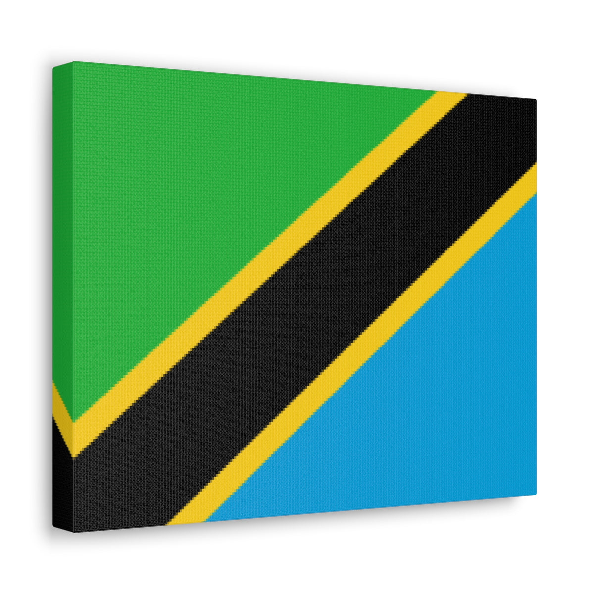 Tanzania Country Flag Canvas Vibrant Wall Art Unframed Home Decor-Express Your Love Gifts