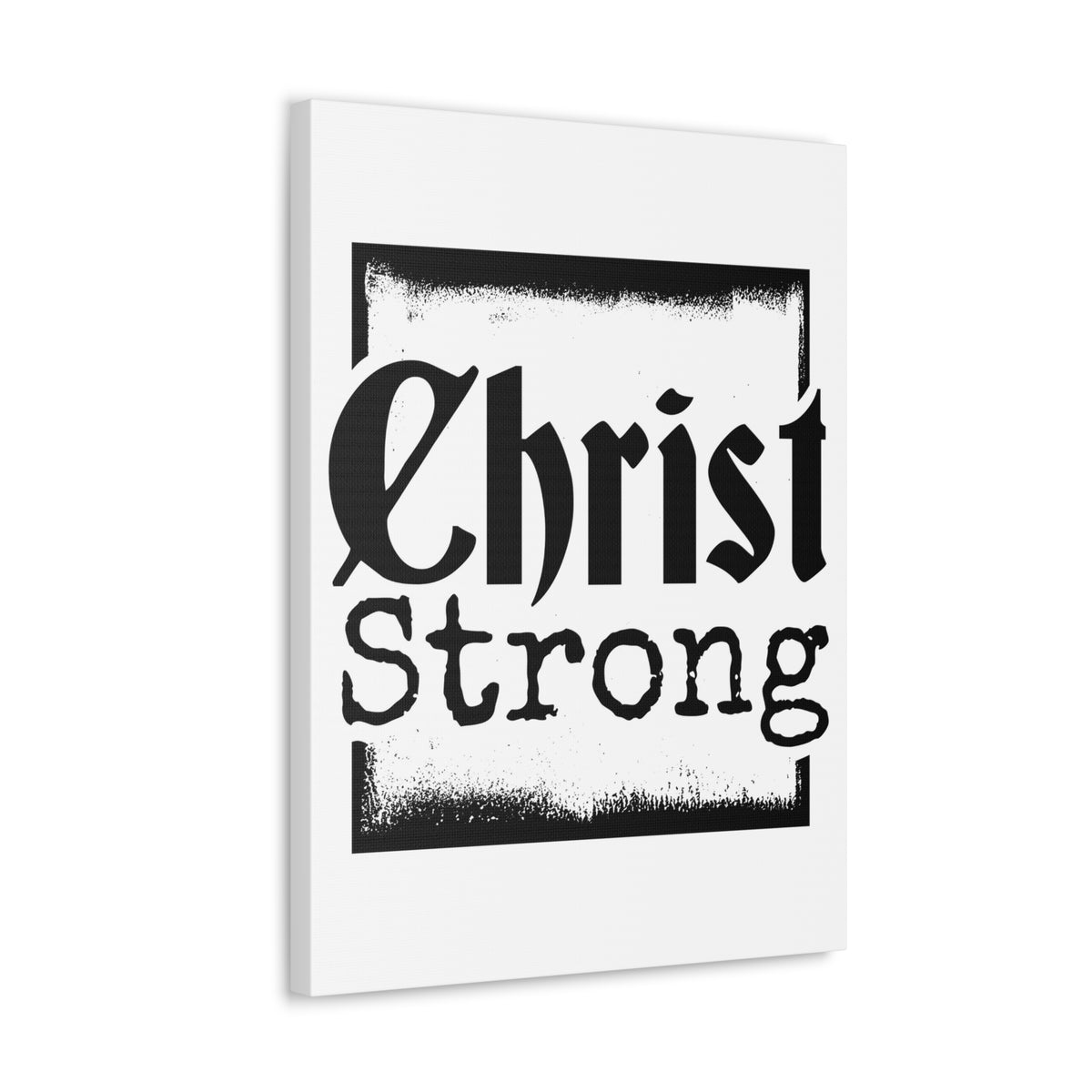 Scripture Walls Christ Strong Bible Verse Canvas Christian Wall Art Ready to Hang Unframed-Express Your Love Gifts