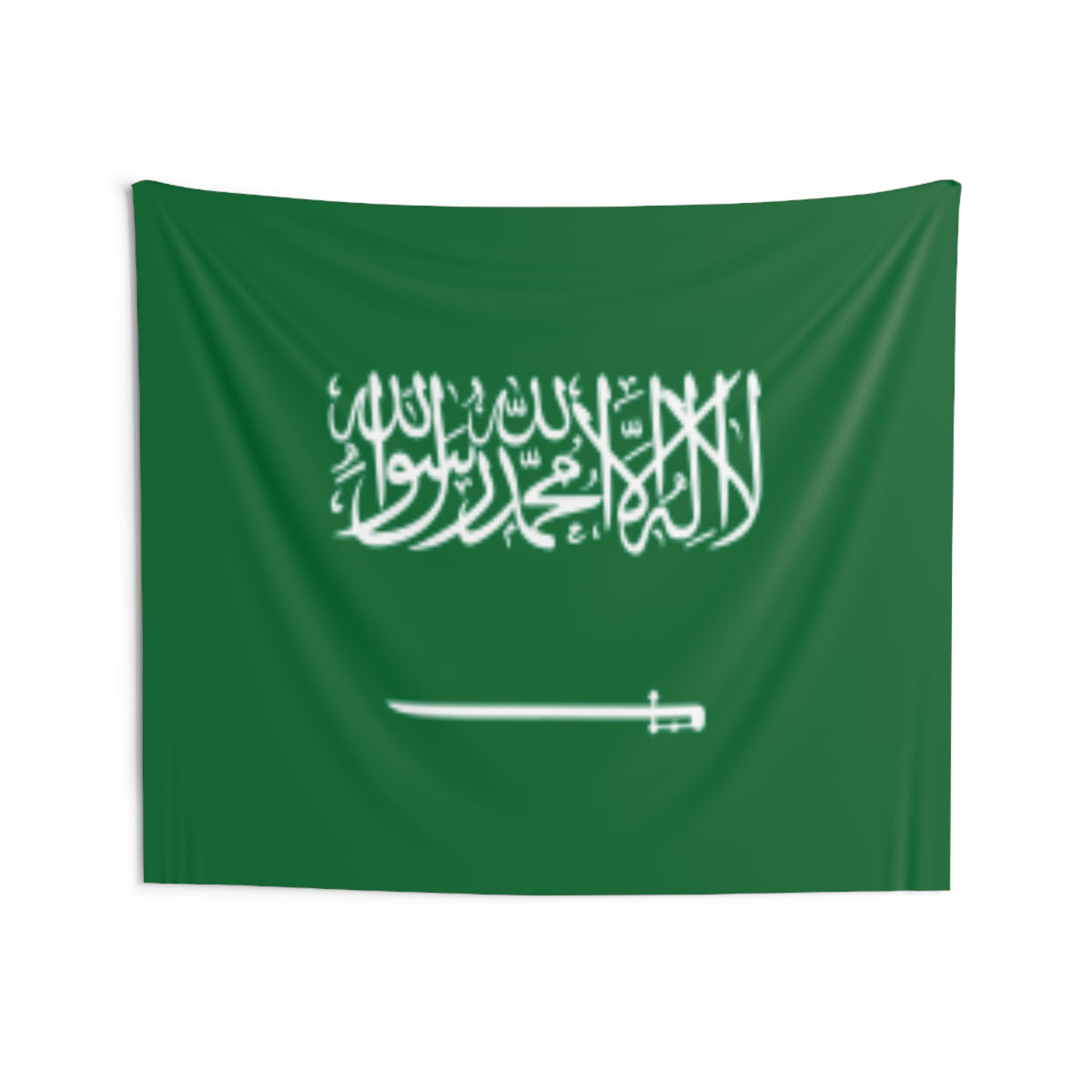 Saudi Arabia Country Flag Wall Hanging Tapestry-Express Your Love Gifts