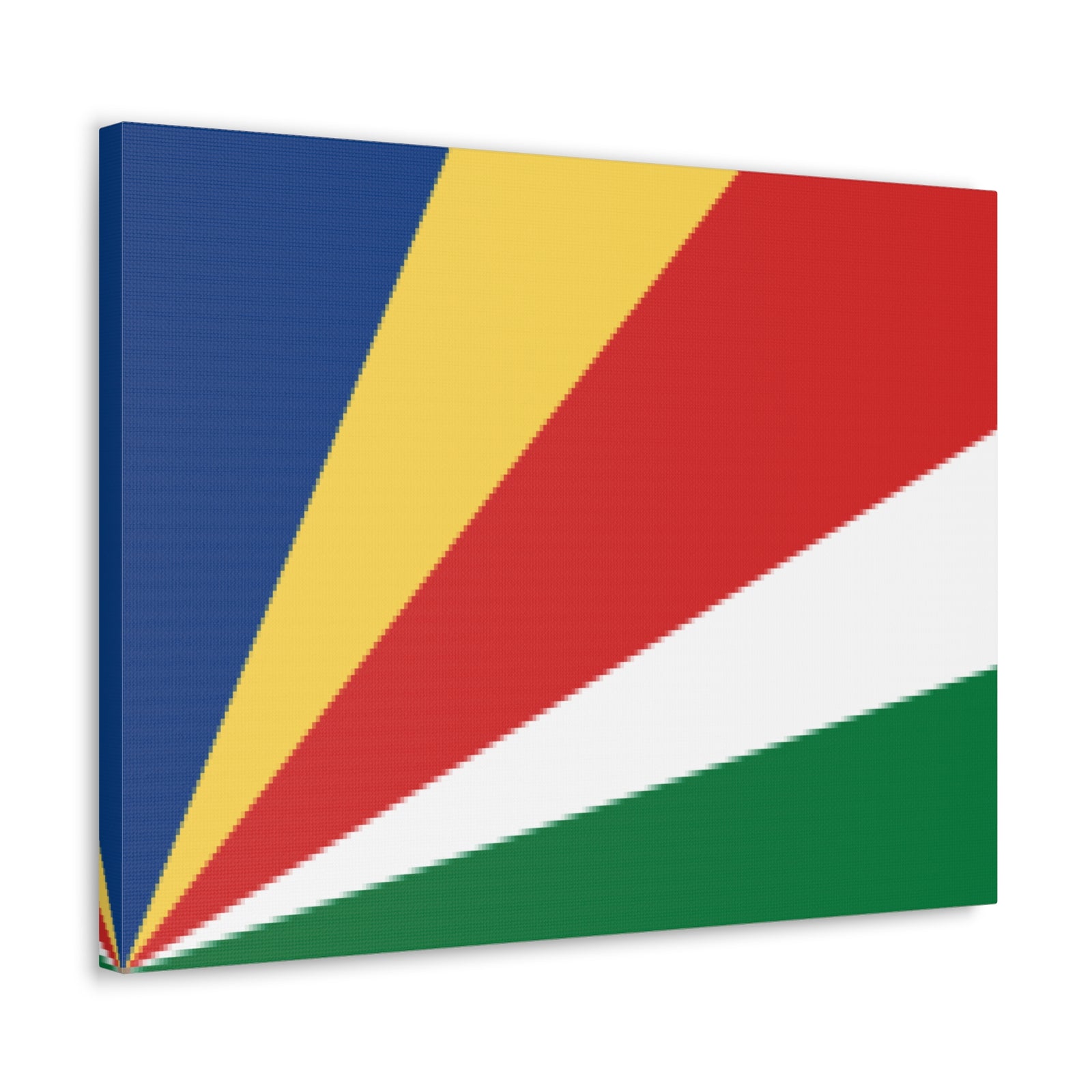 Seychelles Country Flag Canvas Vibrant Wall Art Unframed Home Decor-Express Your Love Gifts
