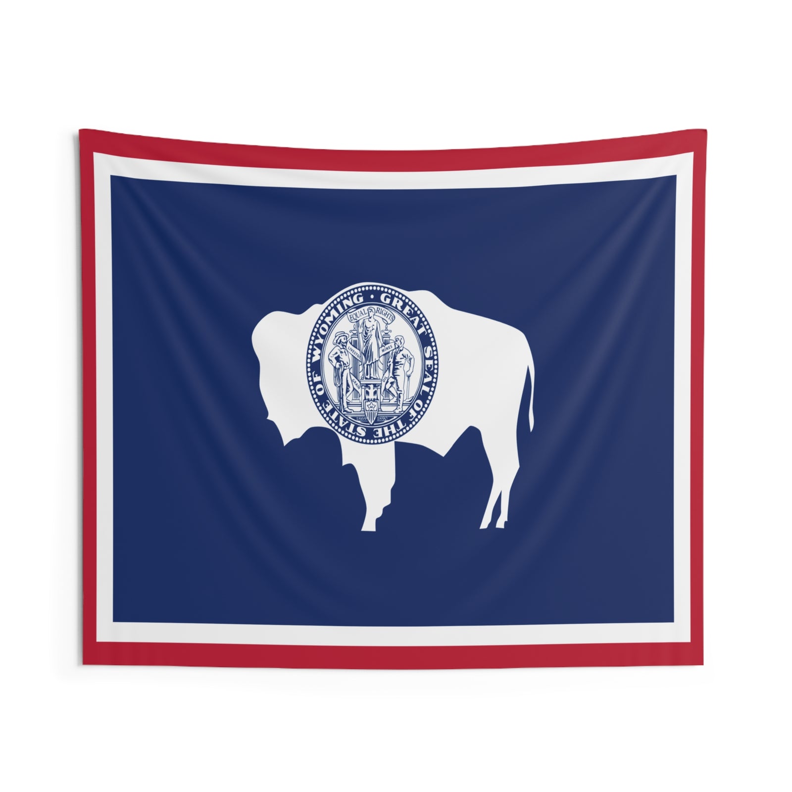 Wyoming State Flag Wall Hanging Tapestry-Express Your Love Gifts