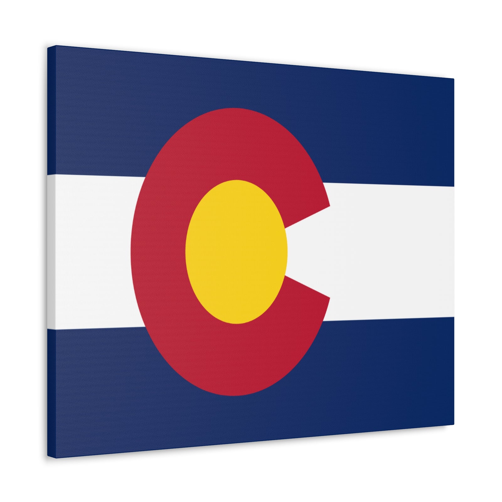 Colorado State Flag Canvas Vibrant Wall Art Unframed Home Decor-Express Your Love Gifts