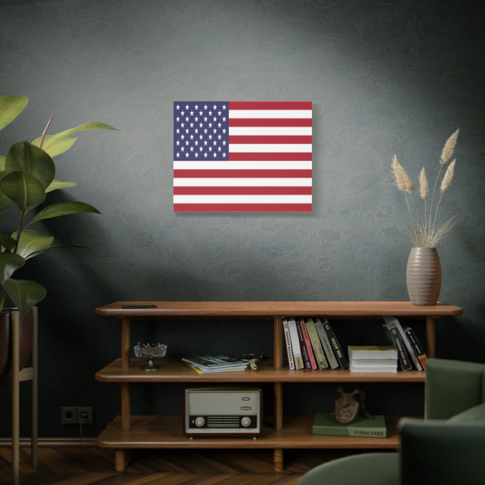 United States Minor Outlying Islands Country Flag Canvas Vibrant Wall Art Unframed Home Decor-Express Your Love Gifts