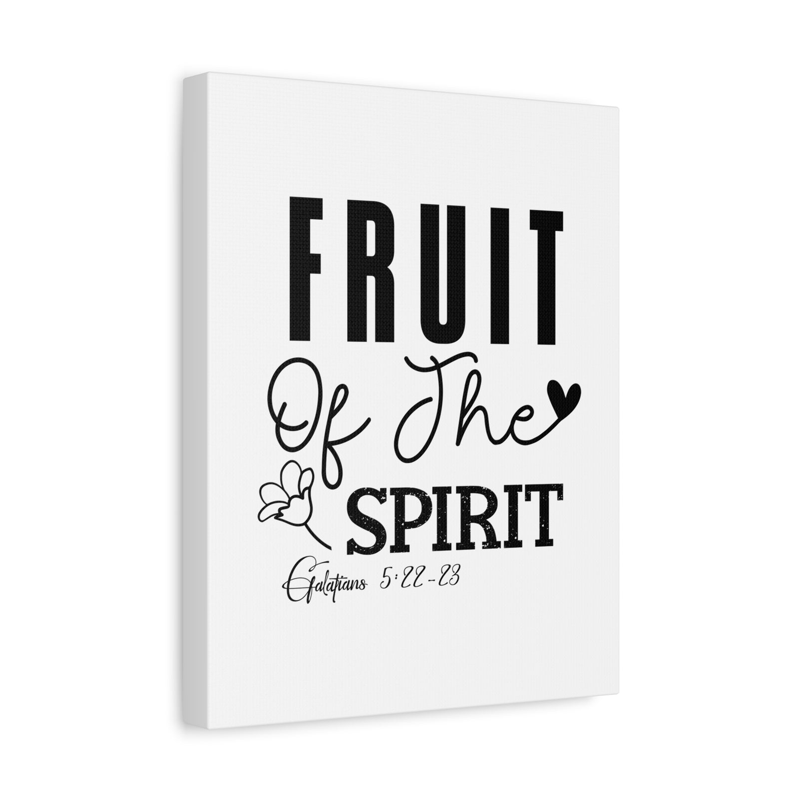 Scripture Walls Galatians 5:22-23 Fruit of the Spirit Bible Verse Canvas Christian Wall Art Ready to Hang Unframed-Express Your Love Gifts