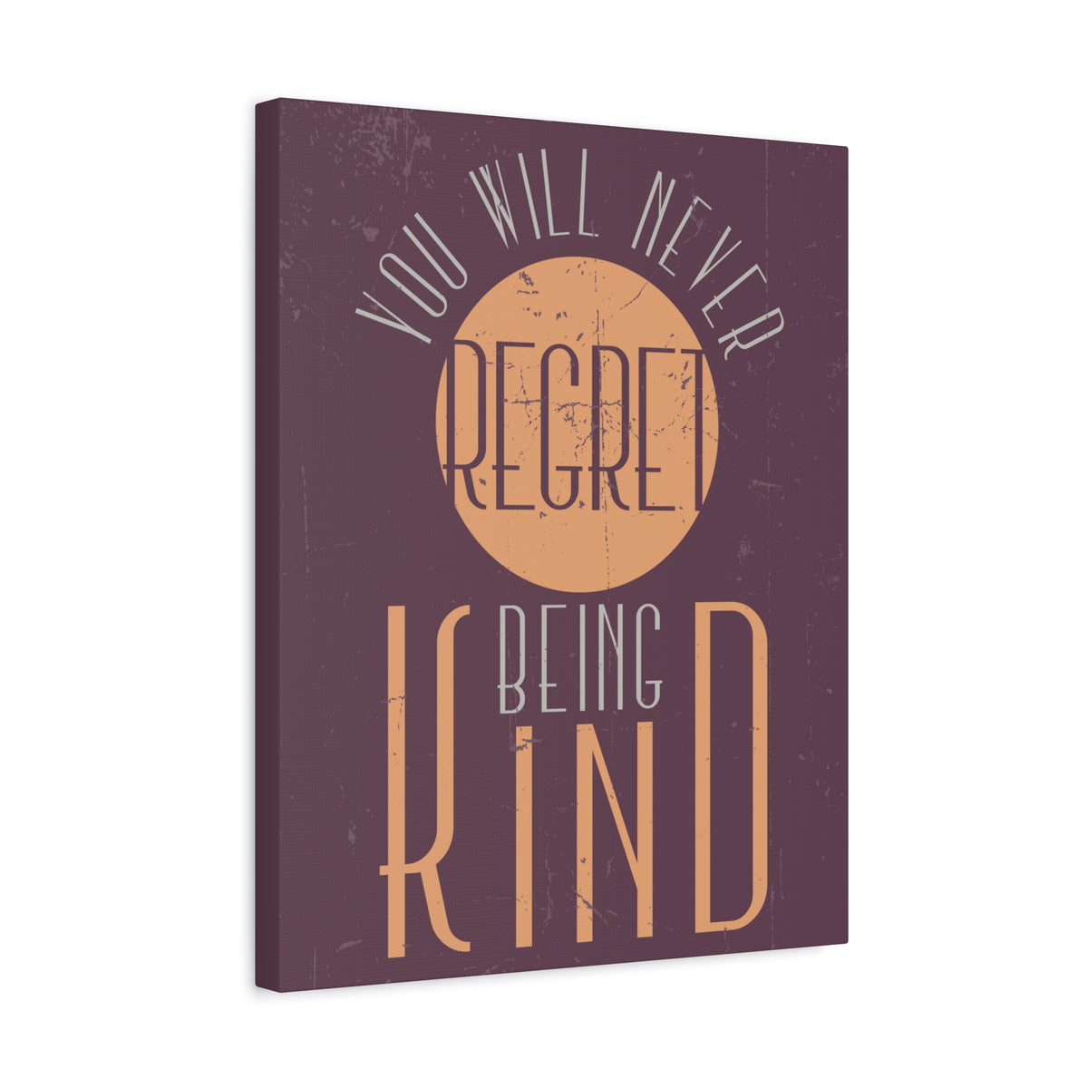 Inspirational Quote Canvas Being Kind Wall Art Motivational Motto Inspiring Prints Artwork Decor Ready to Hang-Express Your Love Gifts