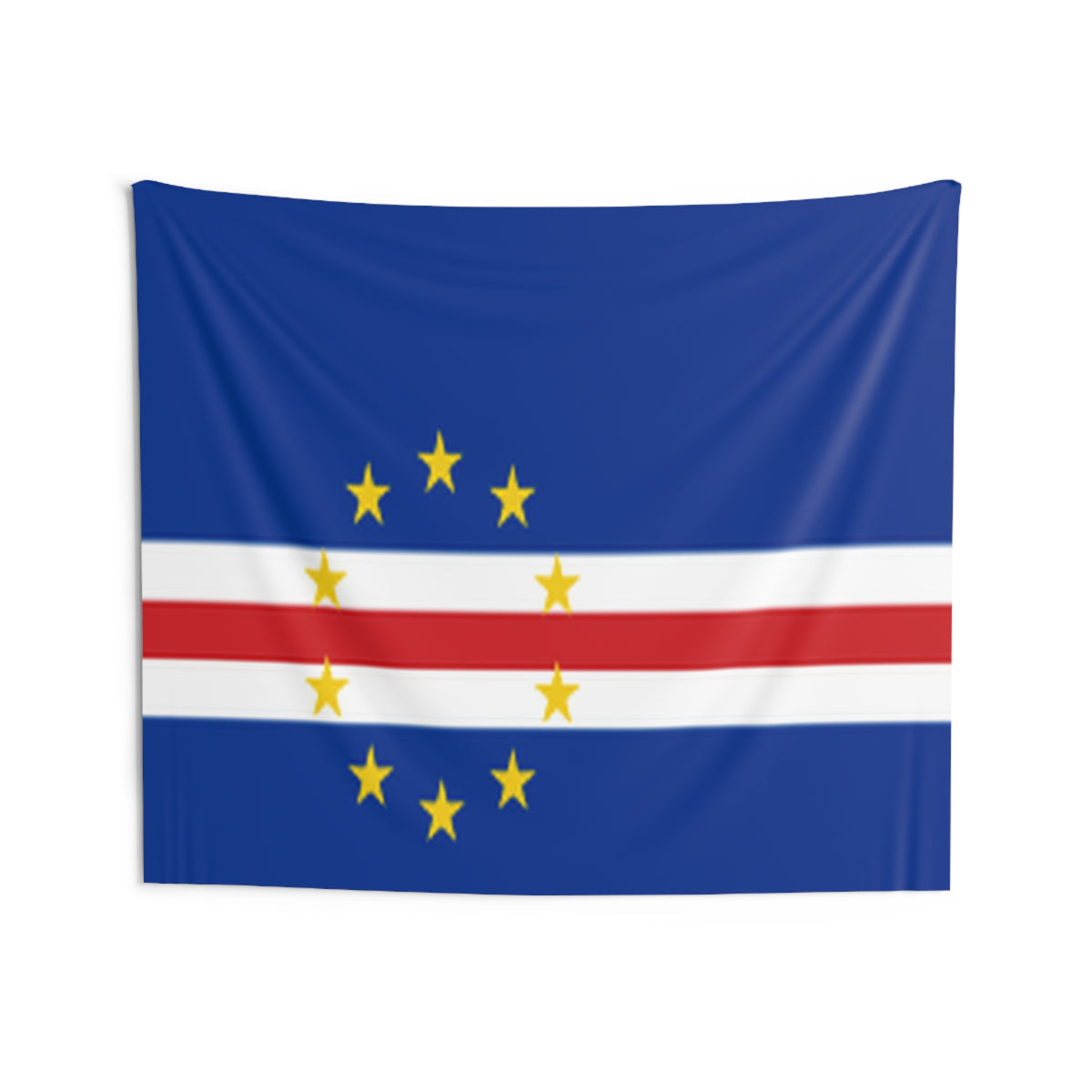 Cape Verde Country Flag Wall Hanging Tapestry-Express Your Love Gifts