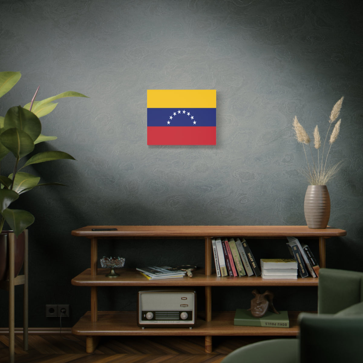 Venezuela Country Flag Canvas Vibrant Wall Art Unframed Home Decor-Express Your Love Gifts