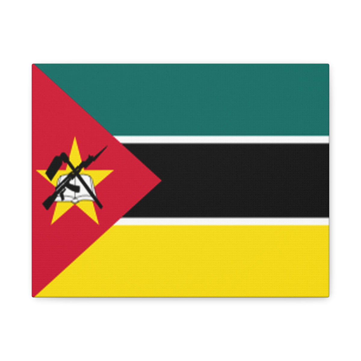 Mozambique Country Flag Canvas Vibrant Wall Art Unframed Home Decor-Express Your Love Gifts