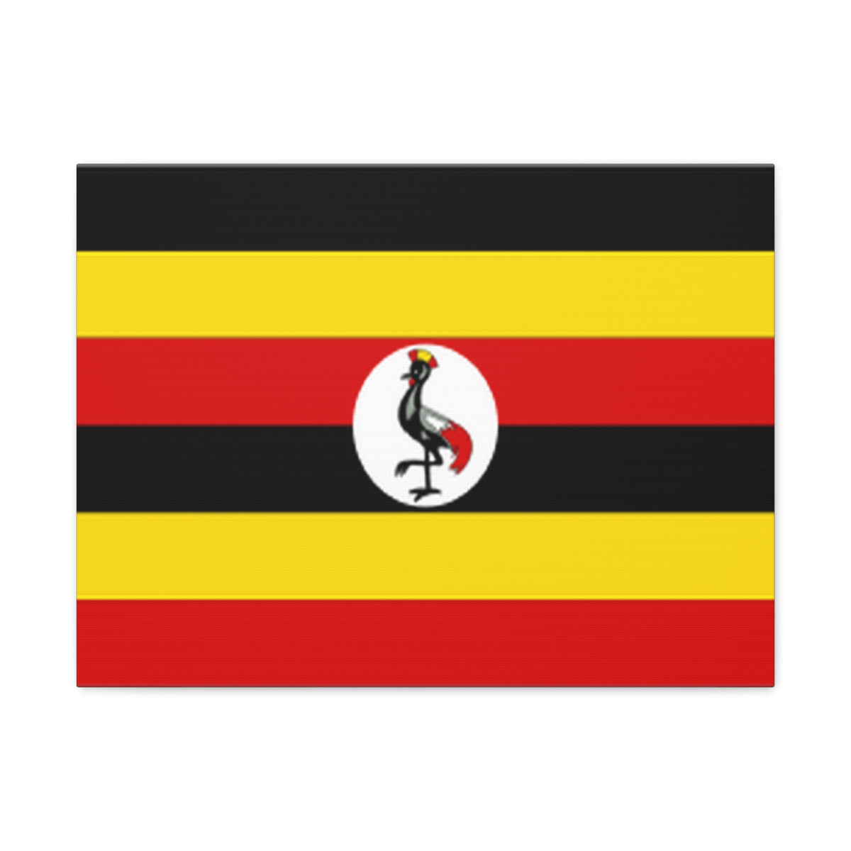 Uganda Country Flag Canvas Vibrant Wall Art Unframed Home Decor-Express Your Love Gifts