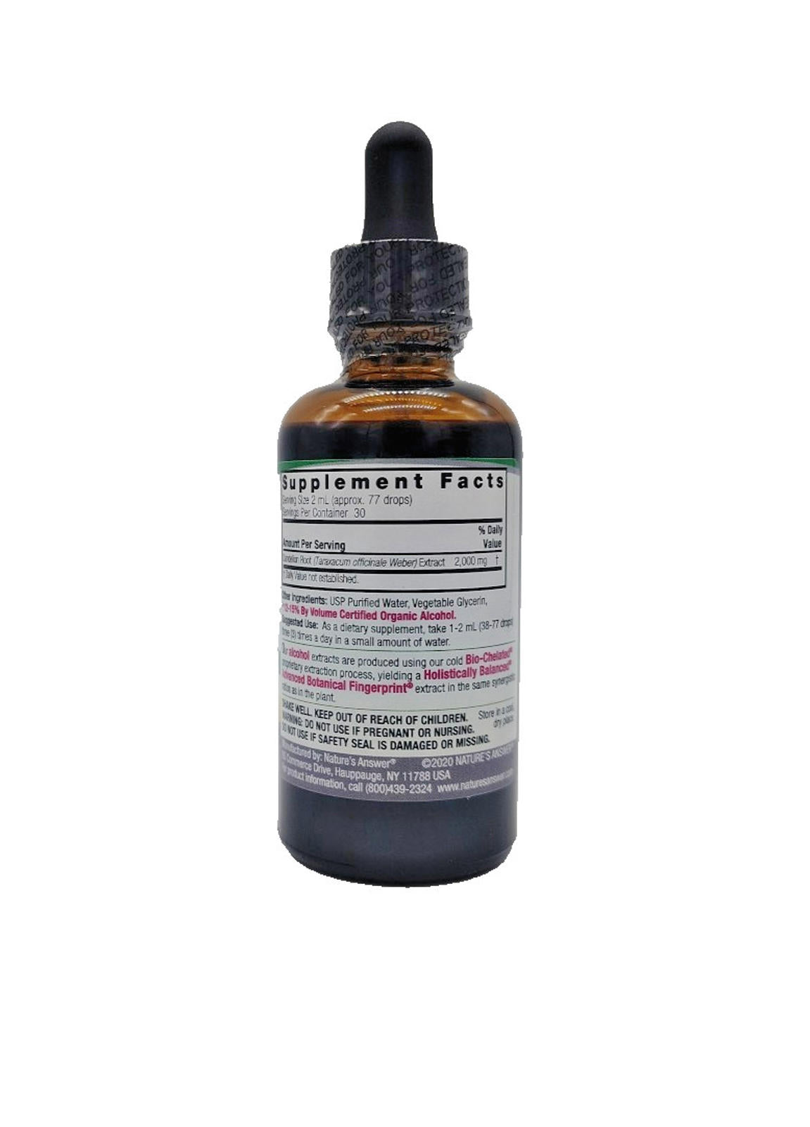 Nature's Answer | Dandelion Extract | 2,000 mg Detox | EXP 03/2028-Express Your Love Gifts