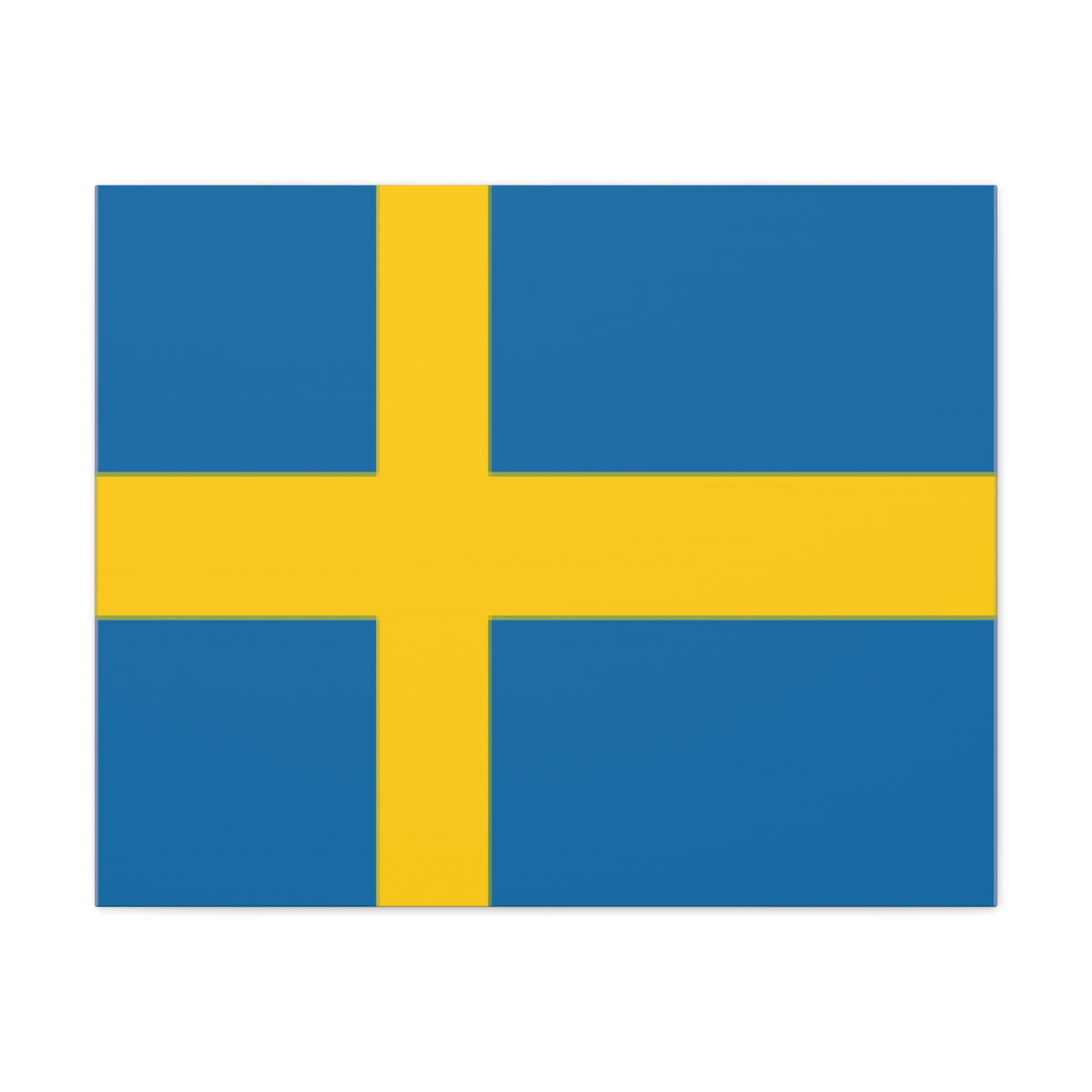 Sweden Country Flag Canvas Vibrant Wall Art Unframed Home Decor-Express Your Love Gifts