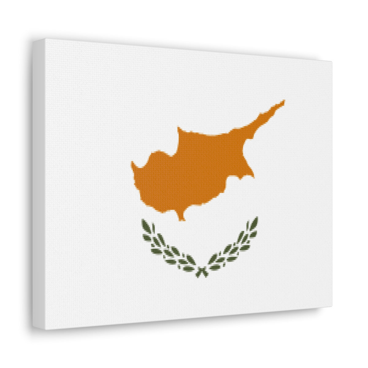 Cyprus Country Flag Canvas Vibrant Wall Art Unframed Home Decor-Express Your Love Gifts