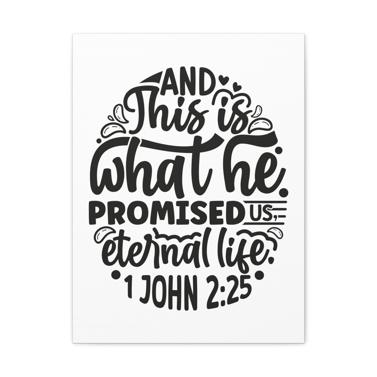 Scripture Walls Joshua 24:15 Serve The Lord Bible Verse Canvas Christian Wall Art Ready to Hang Unframed-Express Your Love Gifts