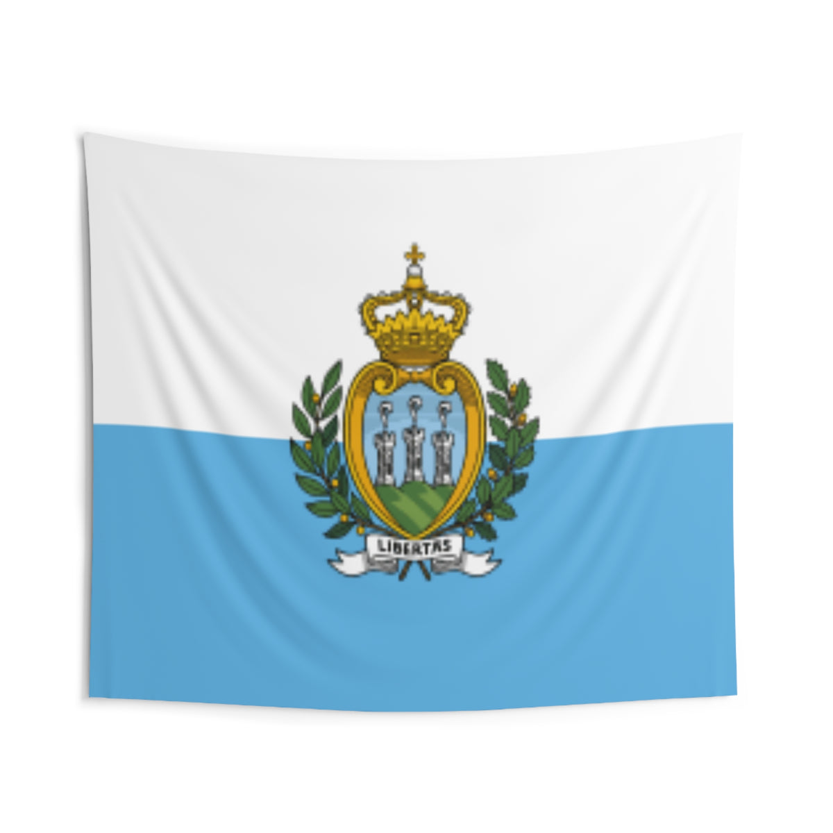 San Marino Country Flag Wall Hanging Tapestry-Express Your Love Gifts
