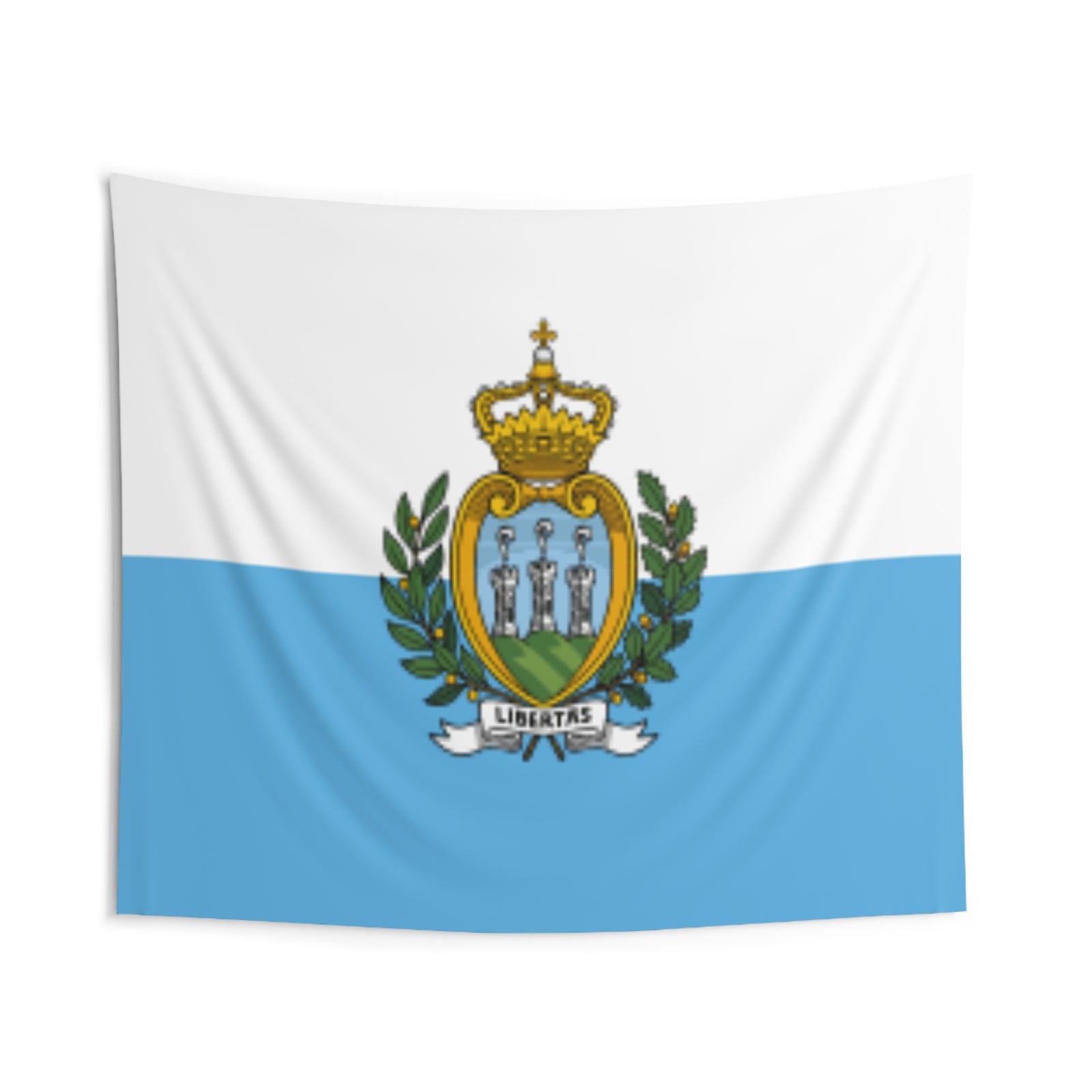 San Marino Country Flag Wall Hanging Tapestry-Express Your Love Gifts