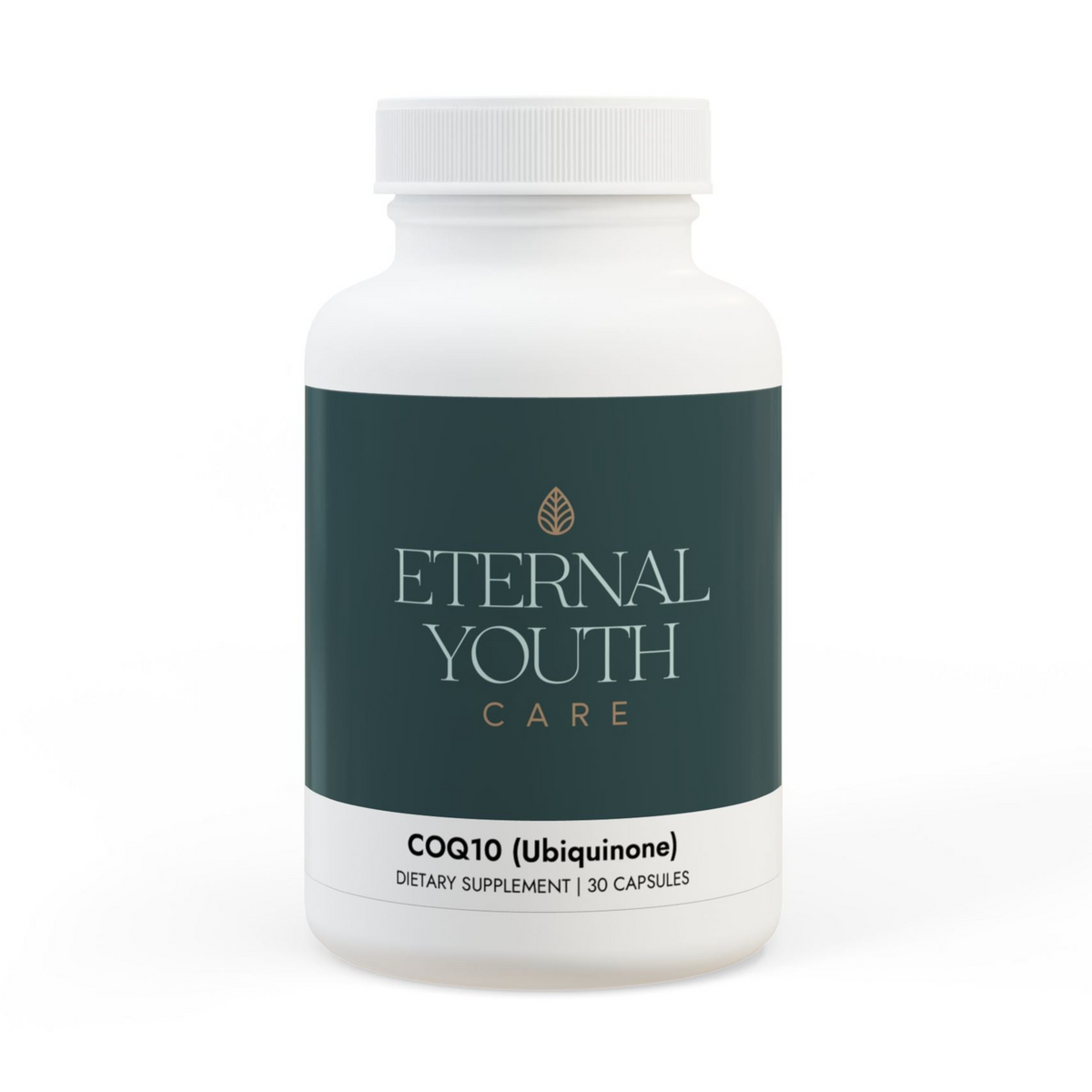 Eternal Youth CoQ10 (Ubiquinone) Supplement – Antioxidant &amp; Energy Support Non-GMO, Vegan (30 Capsules)-Express Your Love Gifts