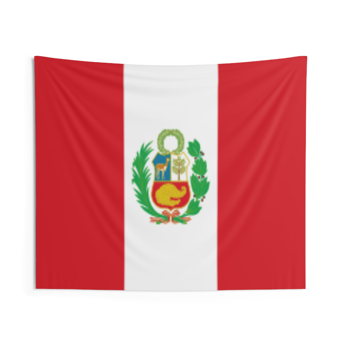 Peru Country Flag Wall Hanging Tapestry-Express Your Love Gifts