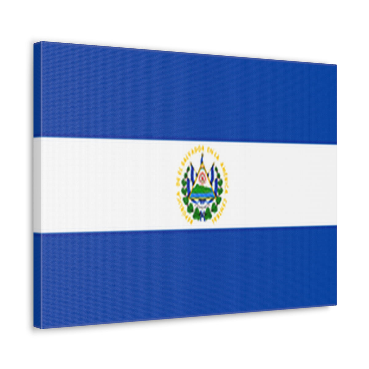 El Salvador Country Flag Canvas Vibrant Wall Art Unframed Home Decor-Express Your Love Gifts