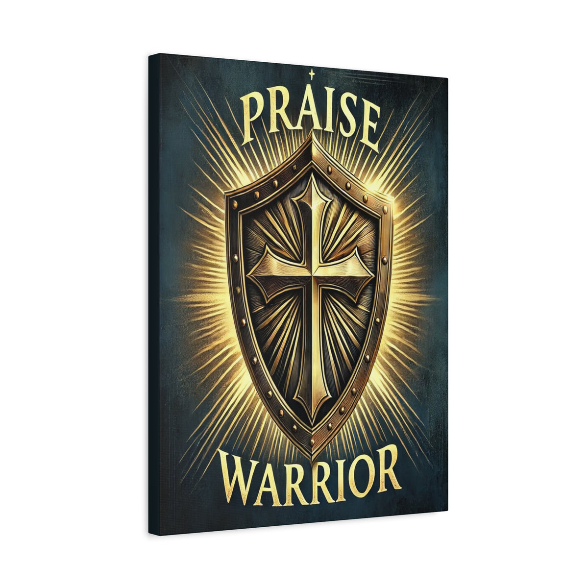 Scripture Walls Praise Warrior Psalm 149 Bible Verse Canvas Christian Wall Art Ready to Hang Unframed-Express Your Love Gifts