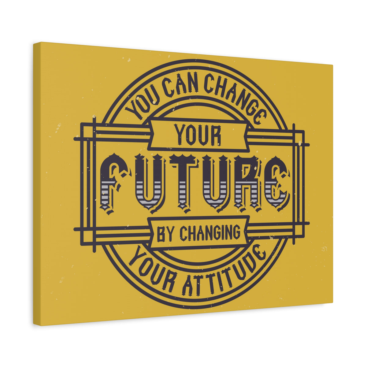 Inspirational Quote Canvas Your Future Wall Art Motivational Motto Inspiring Prints Artwork Decor Ready to Hang-Express Your Love Gifts