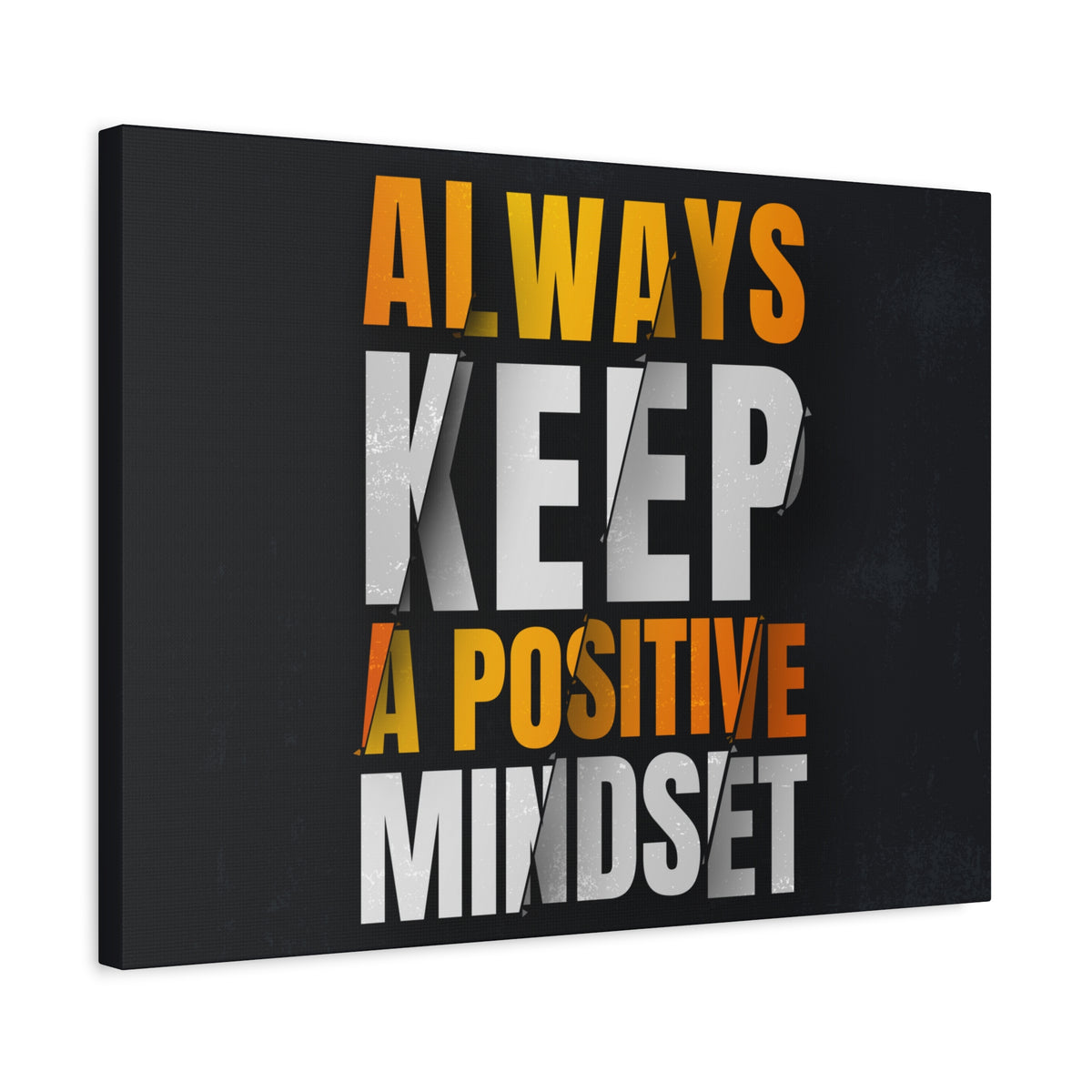 Inspirational Quote Canvas Positive Mindset Wall Art Motivational Motto Inspiring Prints Artwork Decor Ready to Hang-Express Your Love Gifts