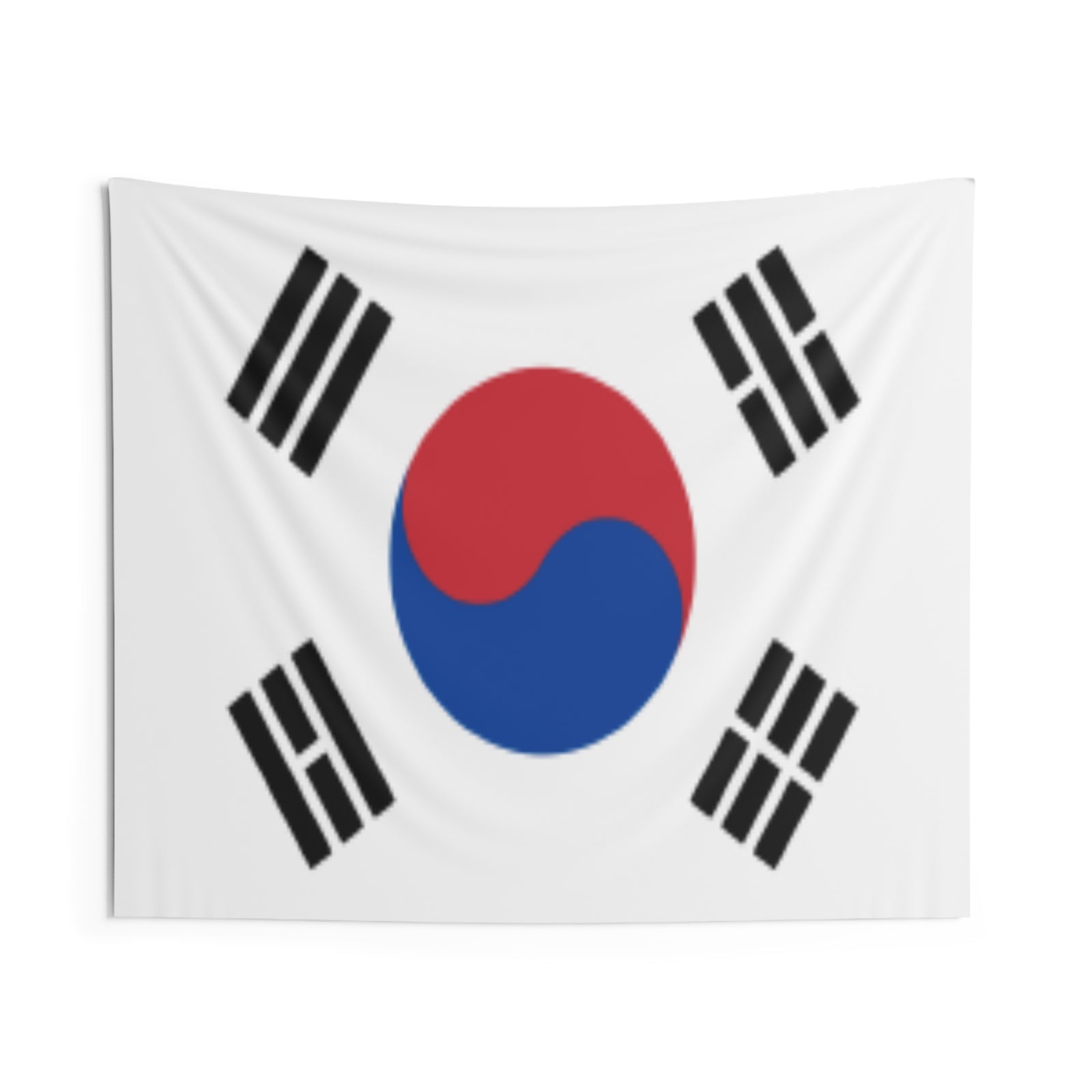 South Korea Country Flag Wall Hanging Tapestry-Express Your Love Gifts