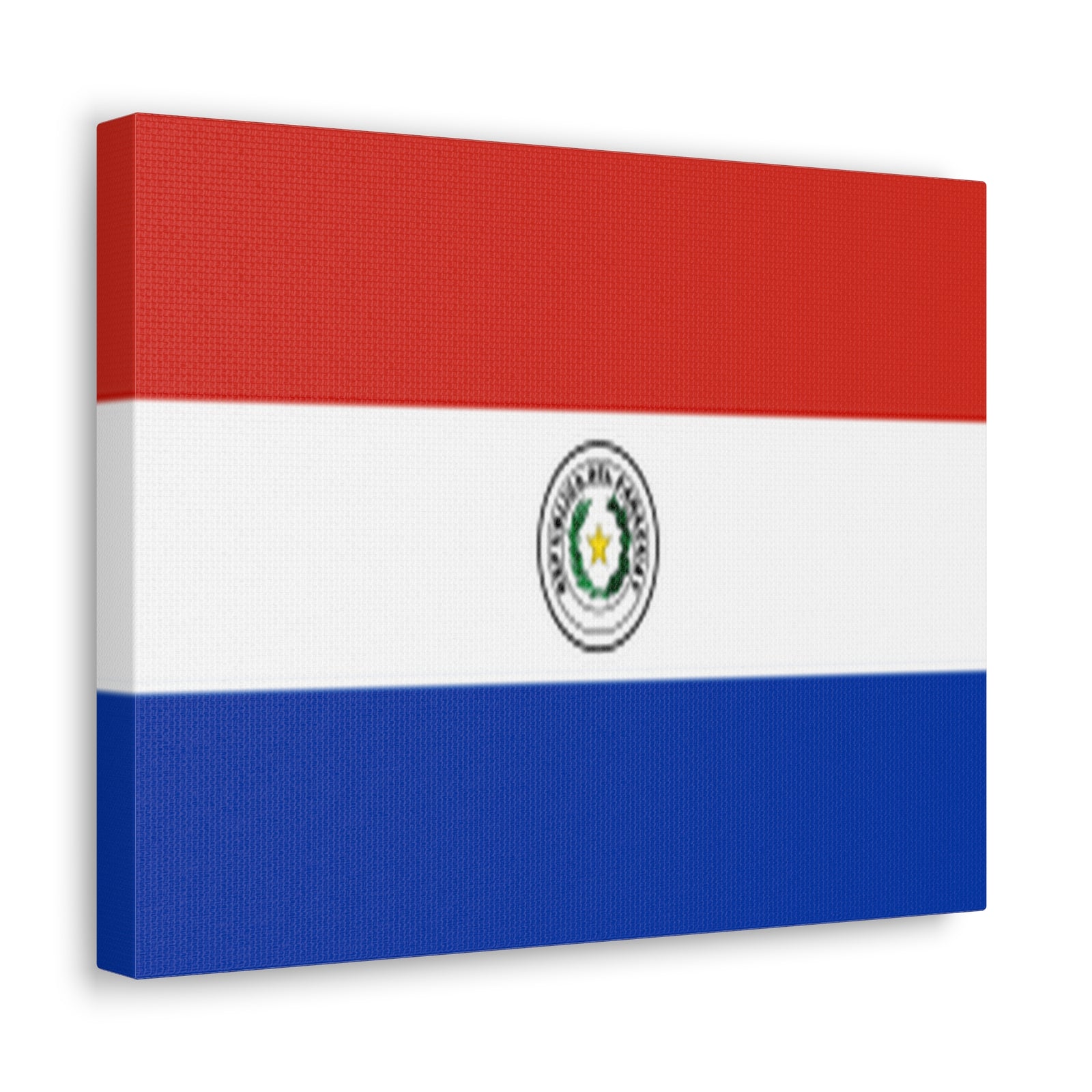 Paraguay Country Flag Canvas Vibrant Wall Art Unframed Home Decor-Express Your Love Gifts
