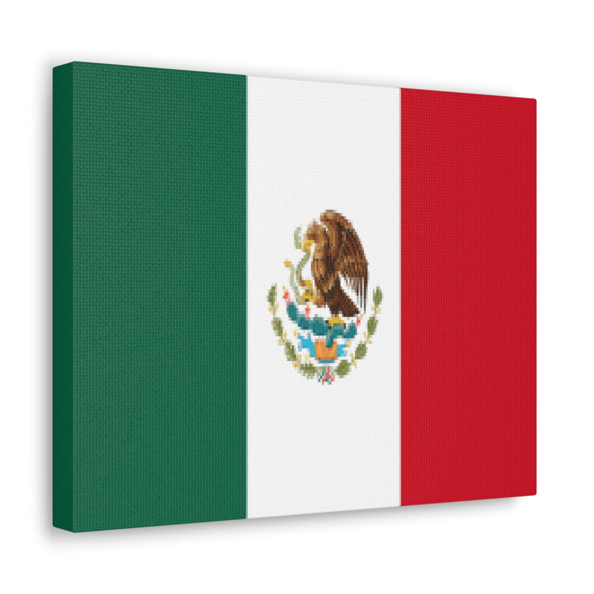 Mexico Country Flag Canvas Vibrant Wall Art Unframed Home Decor-Express Your Love Gifts