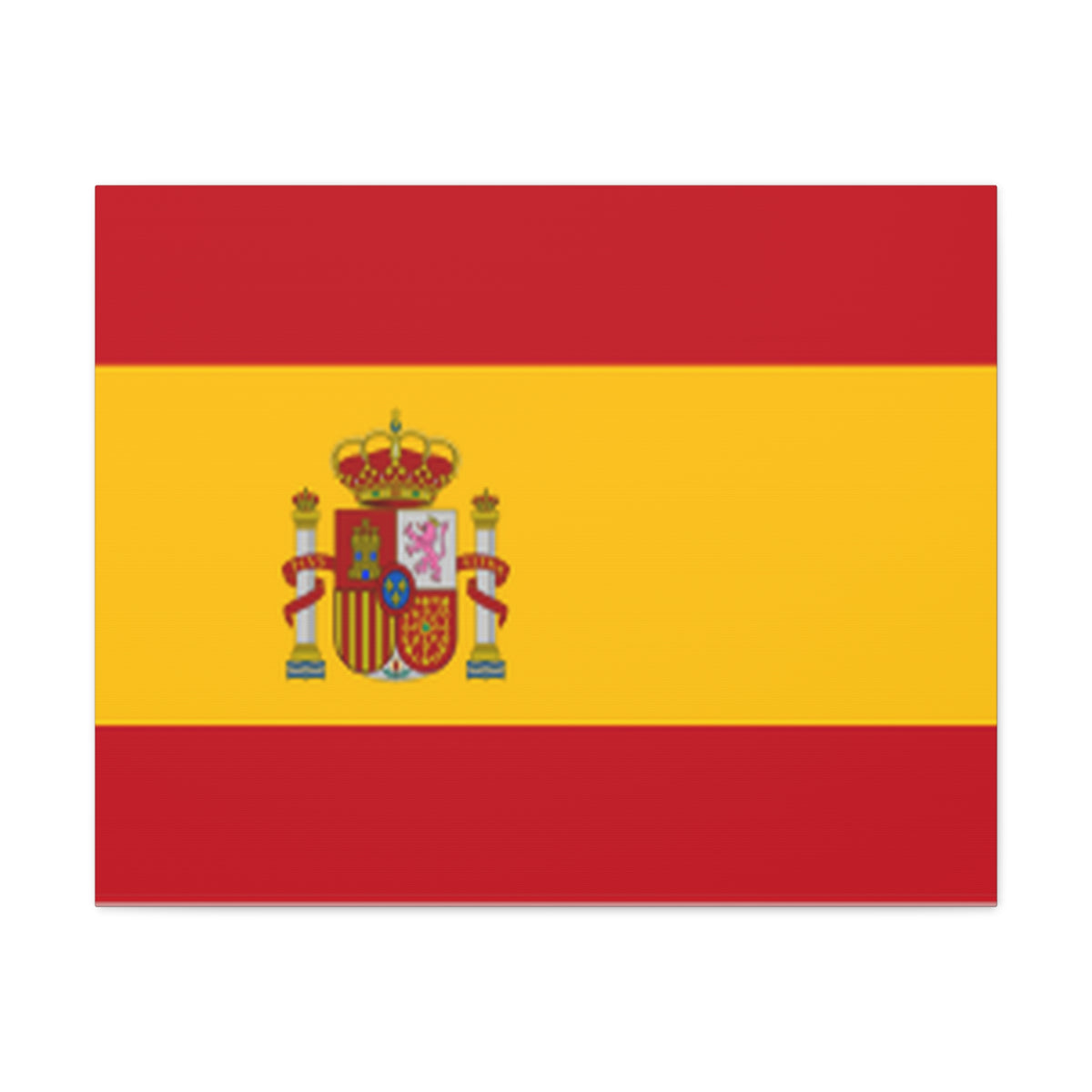 Spain Country Flag Canvas Vibrant Wall Art Unframed Home Decor-Express Your Love Gifts