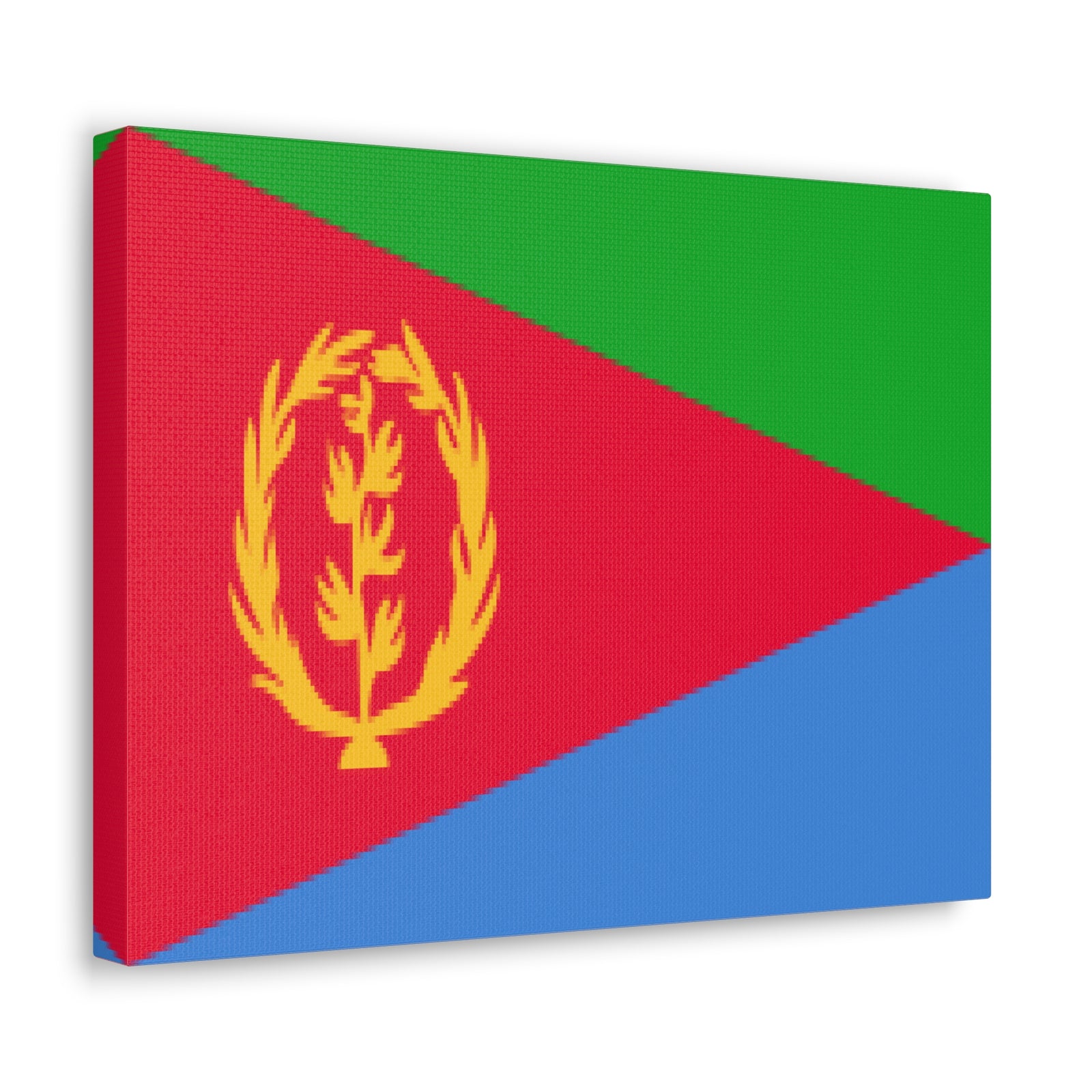 Eritrea Country Flag Canvas Vibrant Wall Art Unframed Home Decor-Express Your Love Gifts