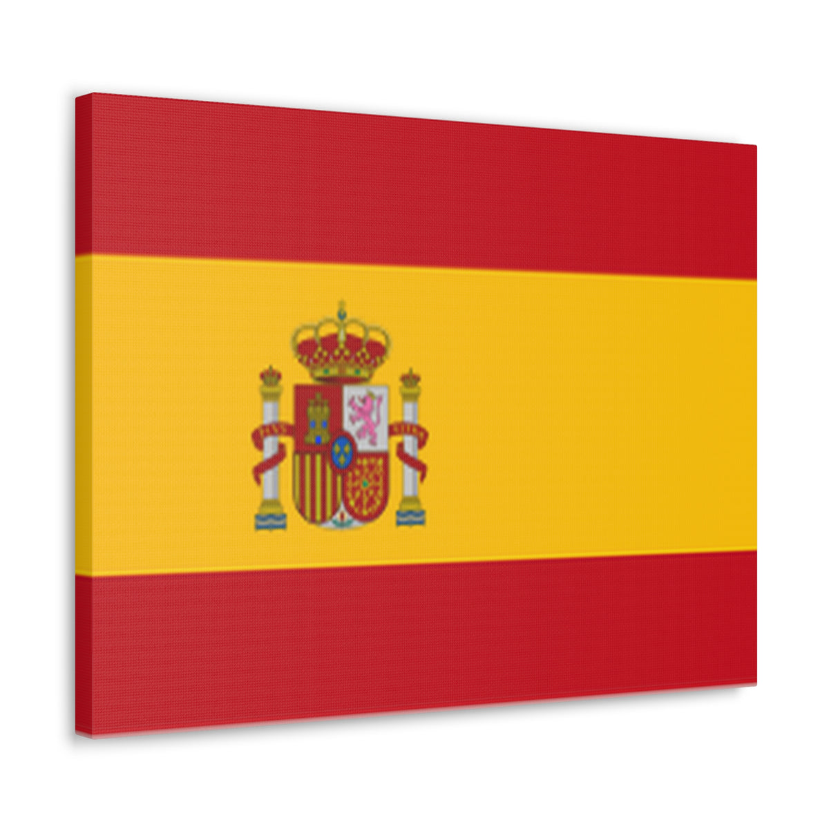 Spain Country Flag Canvas Vibrant Wall Art Unframed Home Decor-Express Your Love Gifts