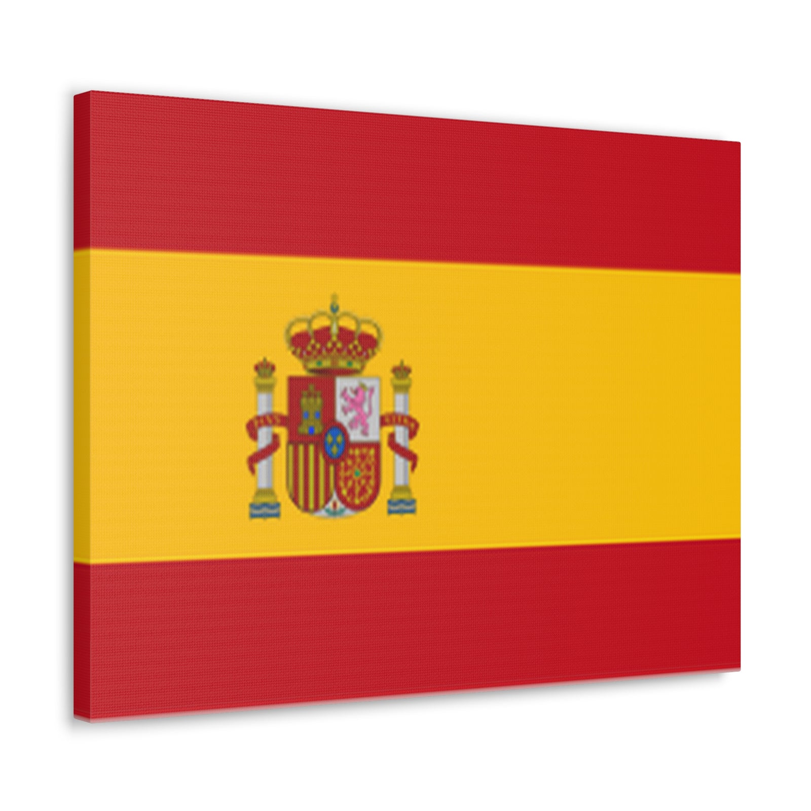 Spain Country Flag Canvas Vibrant Wall Art Unframed Home Decor-Express Your Love Gifts