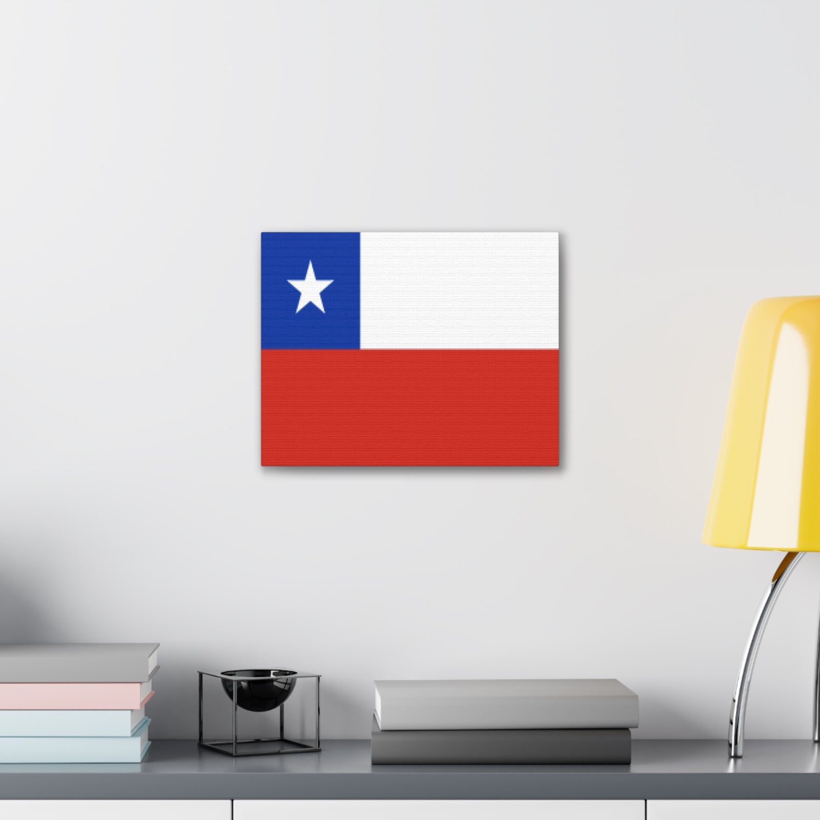 Chile Country Flag Canvas Vibrant Wall Art Unframed Home Decor-Express Your Love Gifts