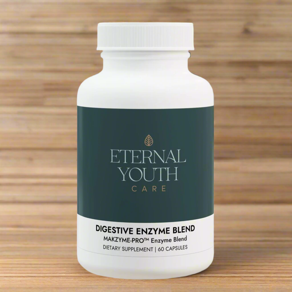 Eternal Youth Care Digestive Enzyme Supplement with Makzyme-Pro™ – Gut Health & Digestion Support Non-GMO, Vegan (60 Capsules)-Express Your Love Gifts