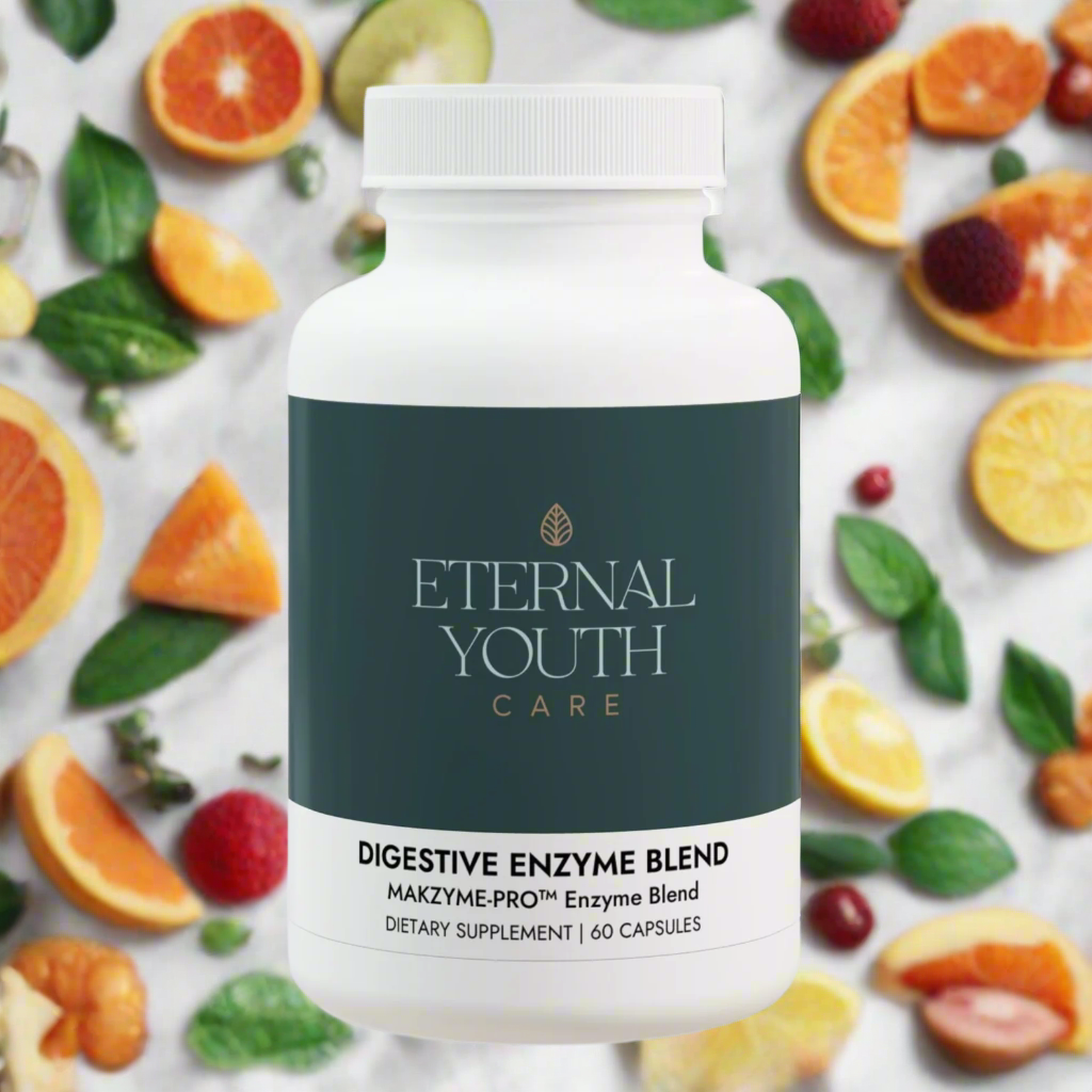 Eternal Youth Care Digestive Enzyme Supplement with Makzyme-Pro™ – Gut Health & Digestion Support Non-GMO, Vegan (60 Capsules)-Express Your Love Gifts