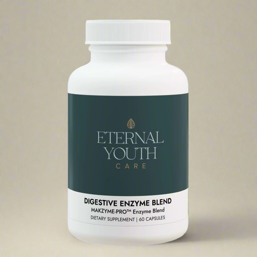 Eternal Youth Care Digestive Enzyme Supplement with Makzyme-Pro™ – Gut Health & Digestion Support Non-GMO, Vegan (60 Capsules)-Express Your Love Gifts