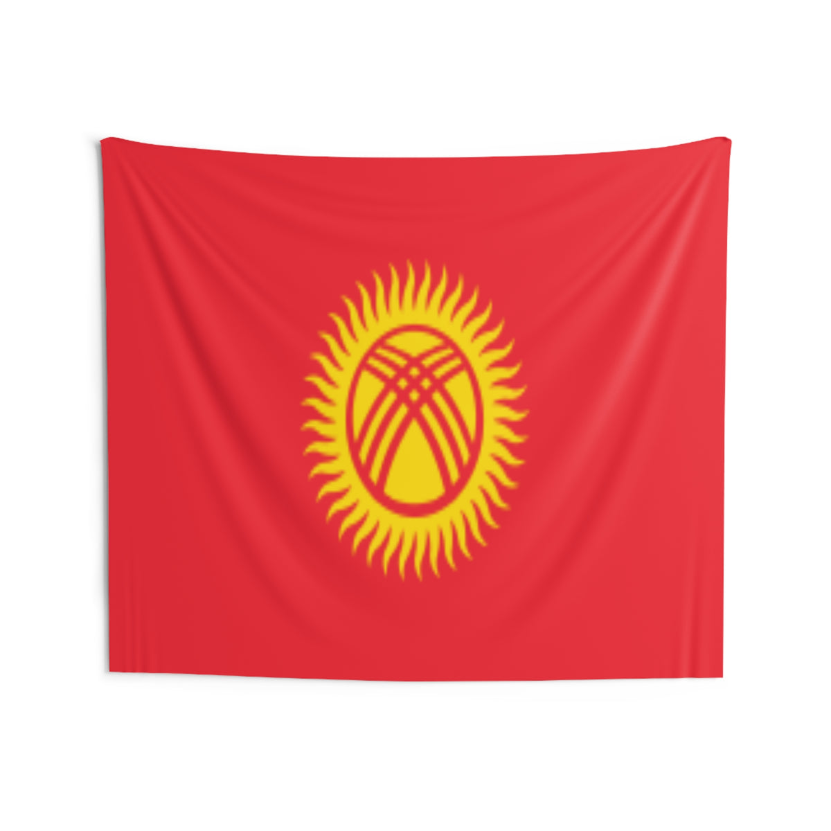 Kyrgyzstan Country Flag Wall Hanging Tapestry-Express Your Love Gifts