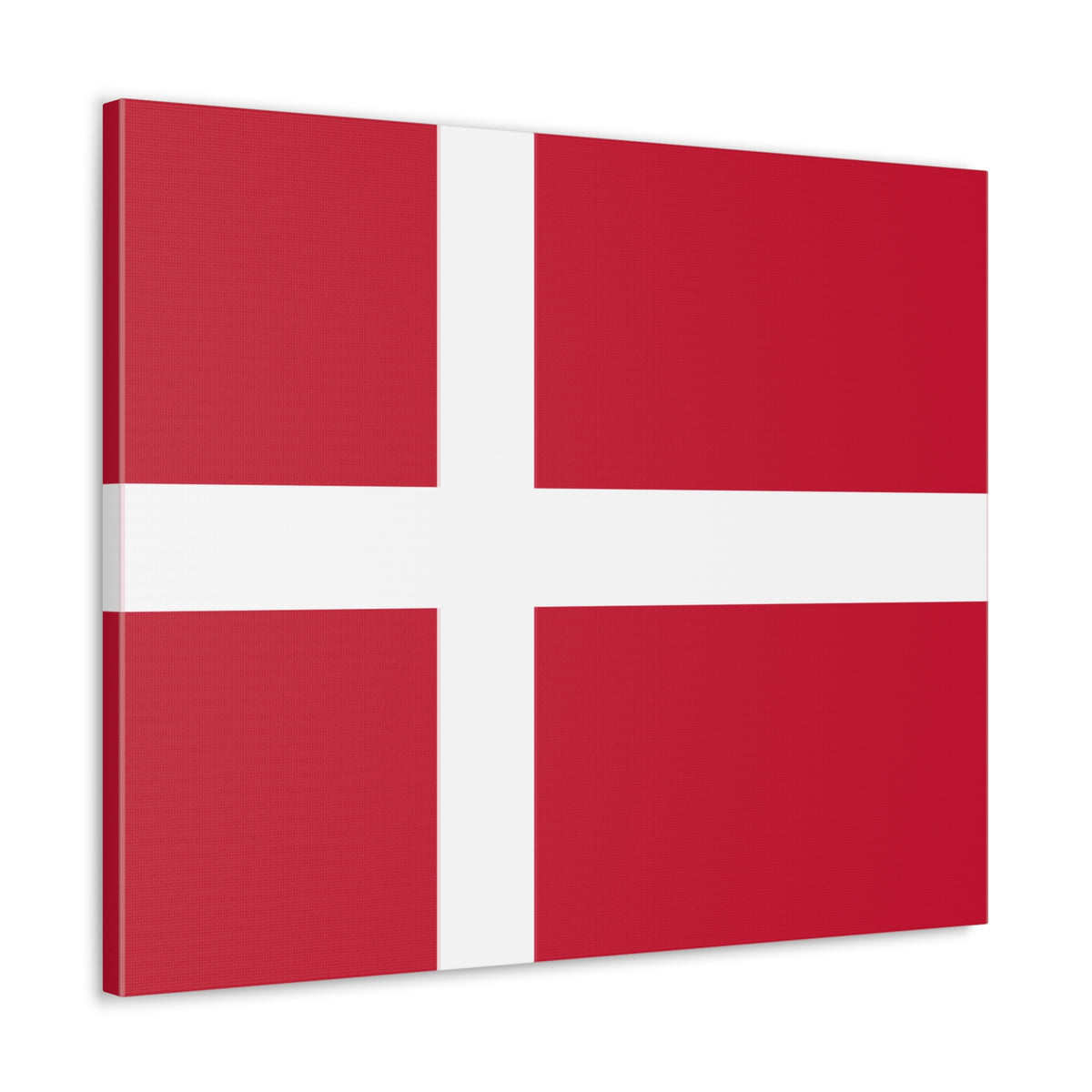 Denmark Country Flag Canvas Vibrant Wall Art Unframed Home Decor-Express Your Love Gifts