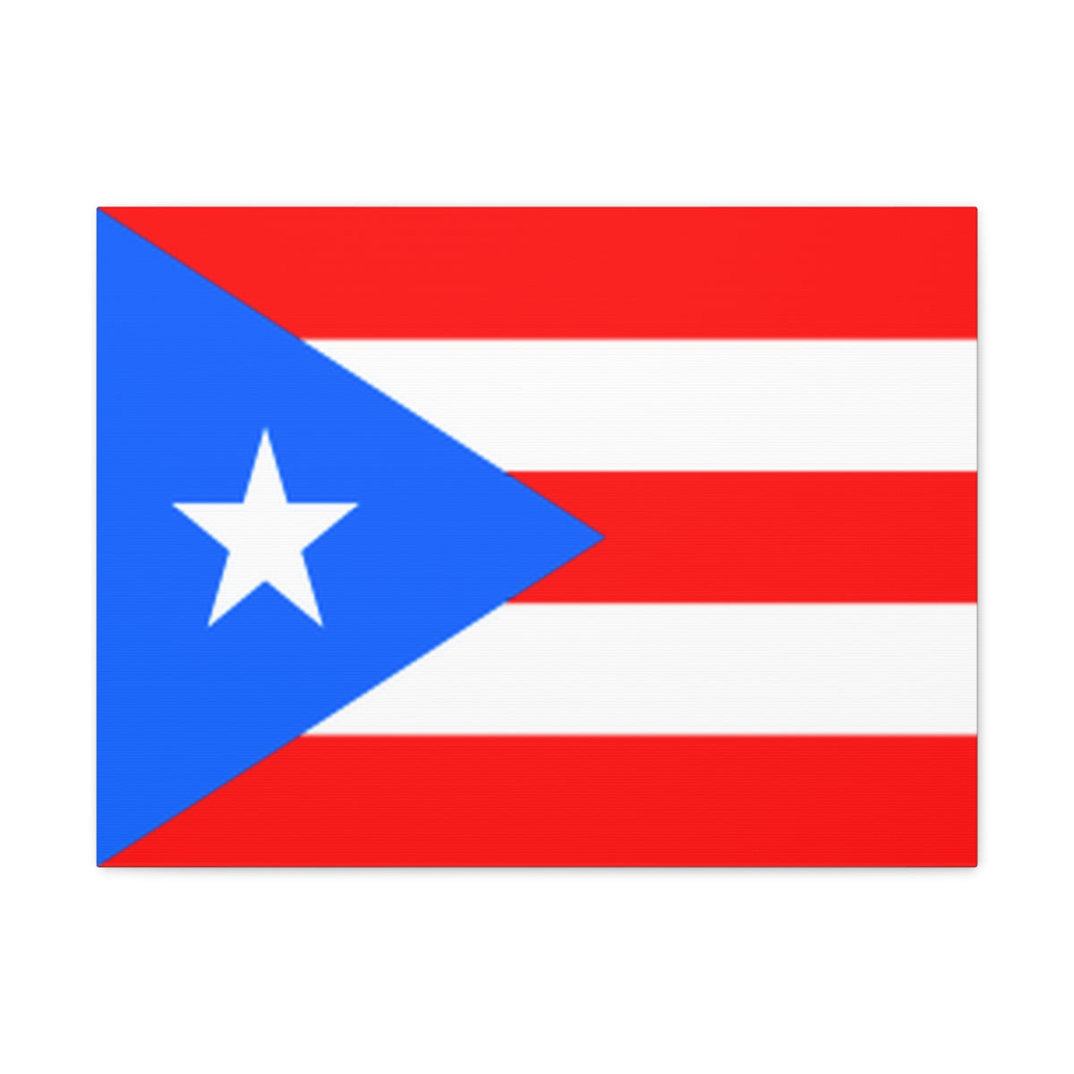 Puerto Rico Country Flag Canvas Vibrant Wall Art Unframed Home Decor-Express Your Love Gifts