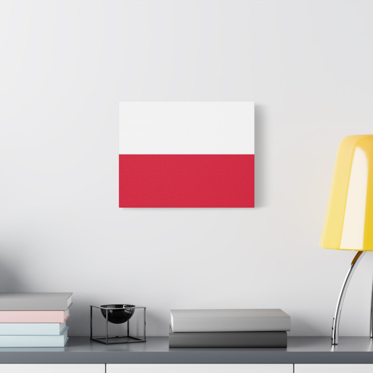 Poland Country Flag Canvas Vibrant Wall Art Unframed Home Decor-Express Your Love Gifts