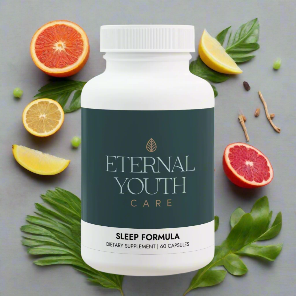 Eternal Youth Care Sleep Supplement – Supports Sleep Cycles & Circadian Rhythm | Non-GMO, Vegan (60 Capsules)-Express Your Love Gifts