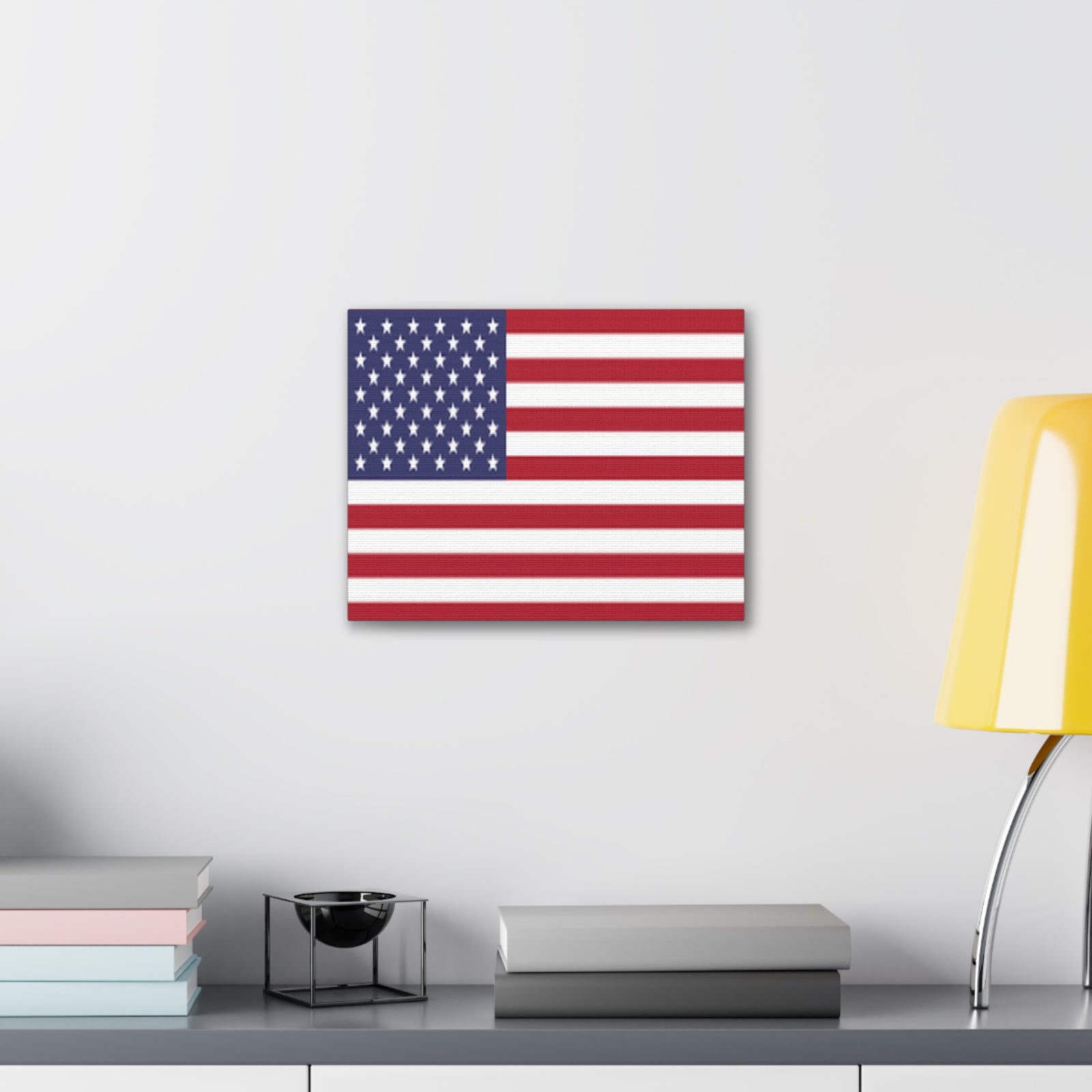 United States Country Flag Canvas Vibrant Wall Art Unframed Home Decor-Express Your Love Gifts