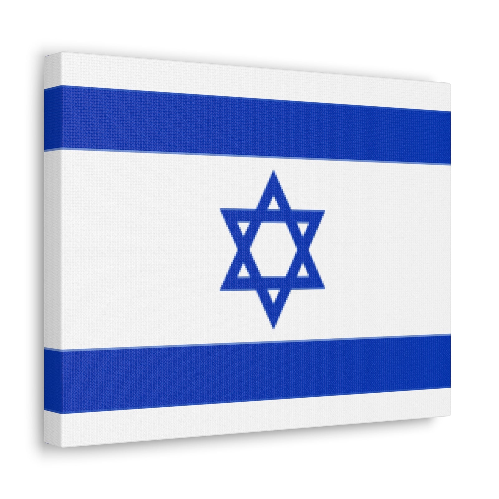 Israel Country Flag Canvas Vibrant Wall Art Unframed Home Decor-Express Your Love Gifts