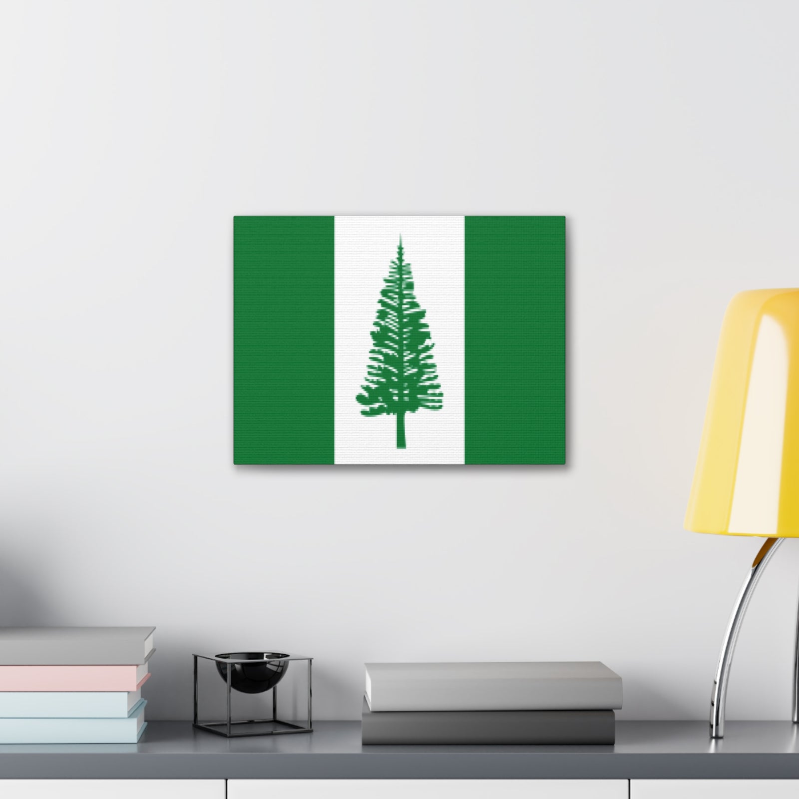 Norfolk Island Country Flag Canvas Vibrant Wall Art Unframed Home Decor-Express Your Love Gifts
