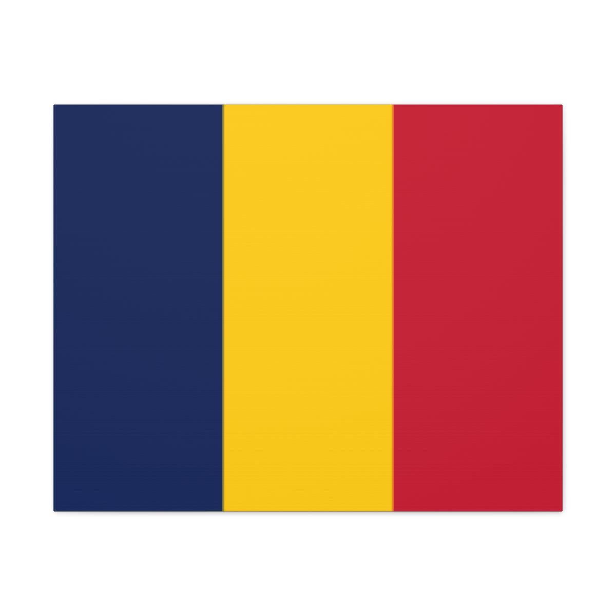Chad Country Flag Canvas Vibrant Wall Art Unframed Home Decor-Express Your Love Gifts