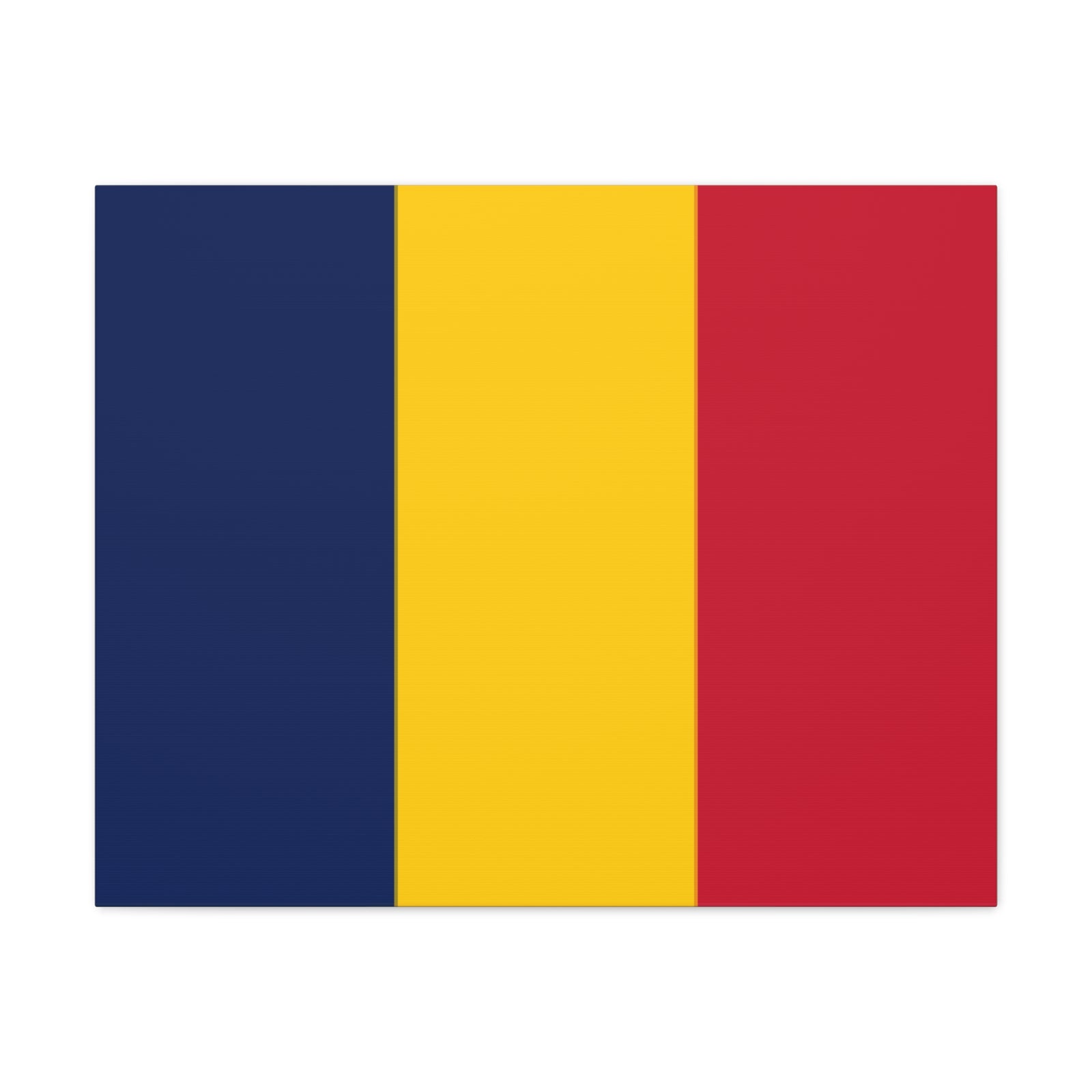 Chad Country Flag Canvas Vibrant Wall Art Unframed Home Decor-Express Your Love Gifts