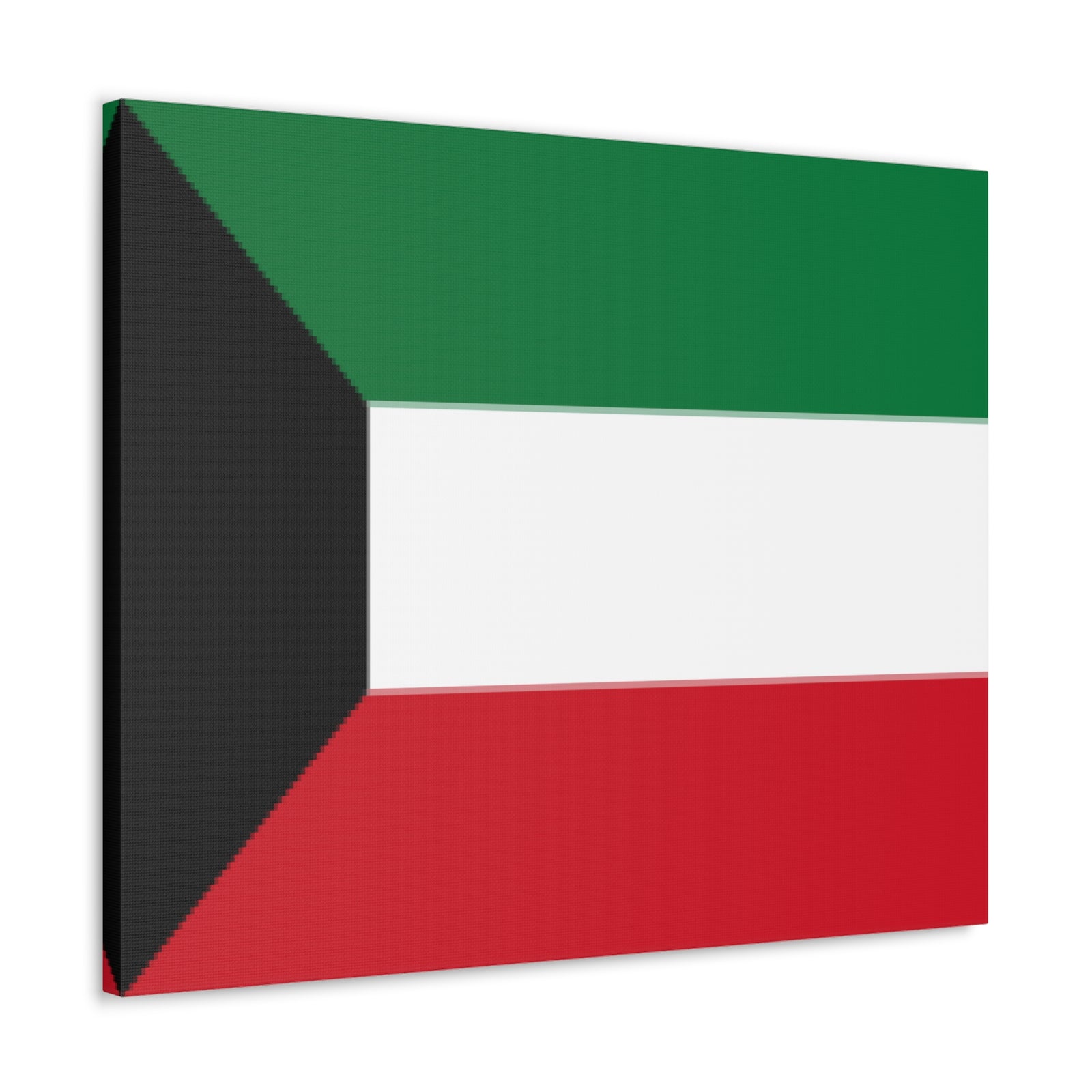 Kuwait Country Flag Canvas Vibrant Wall Art Unframed Home Decor-Express Your Love Gifts