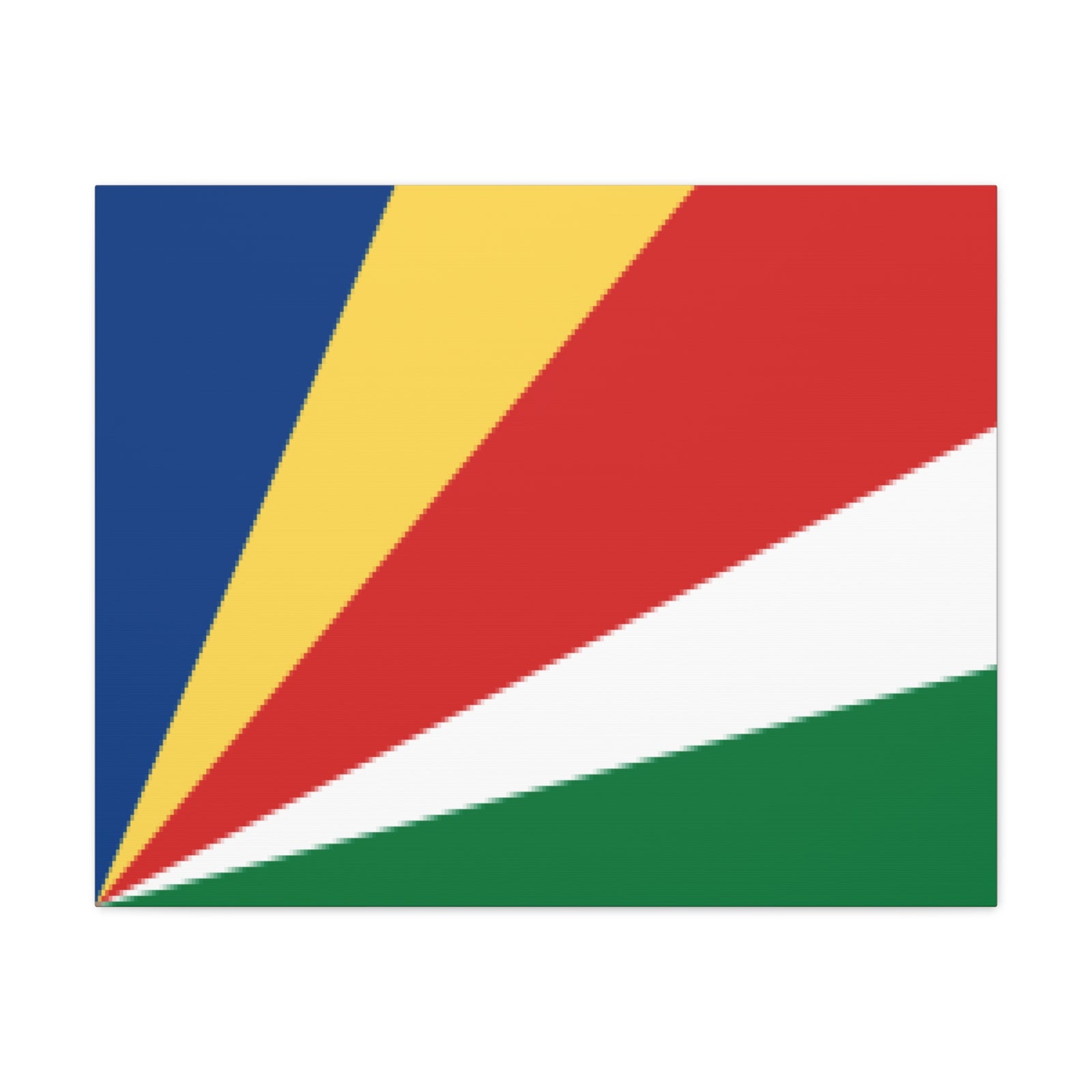 Seychelles Country Flag Canvas Vibrant Wall Art Unframed Home Decor-Express Your Love Gifts
